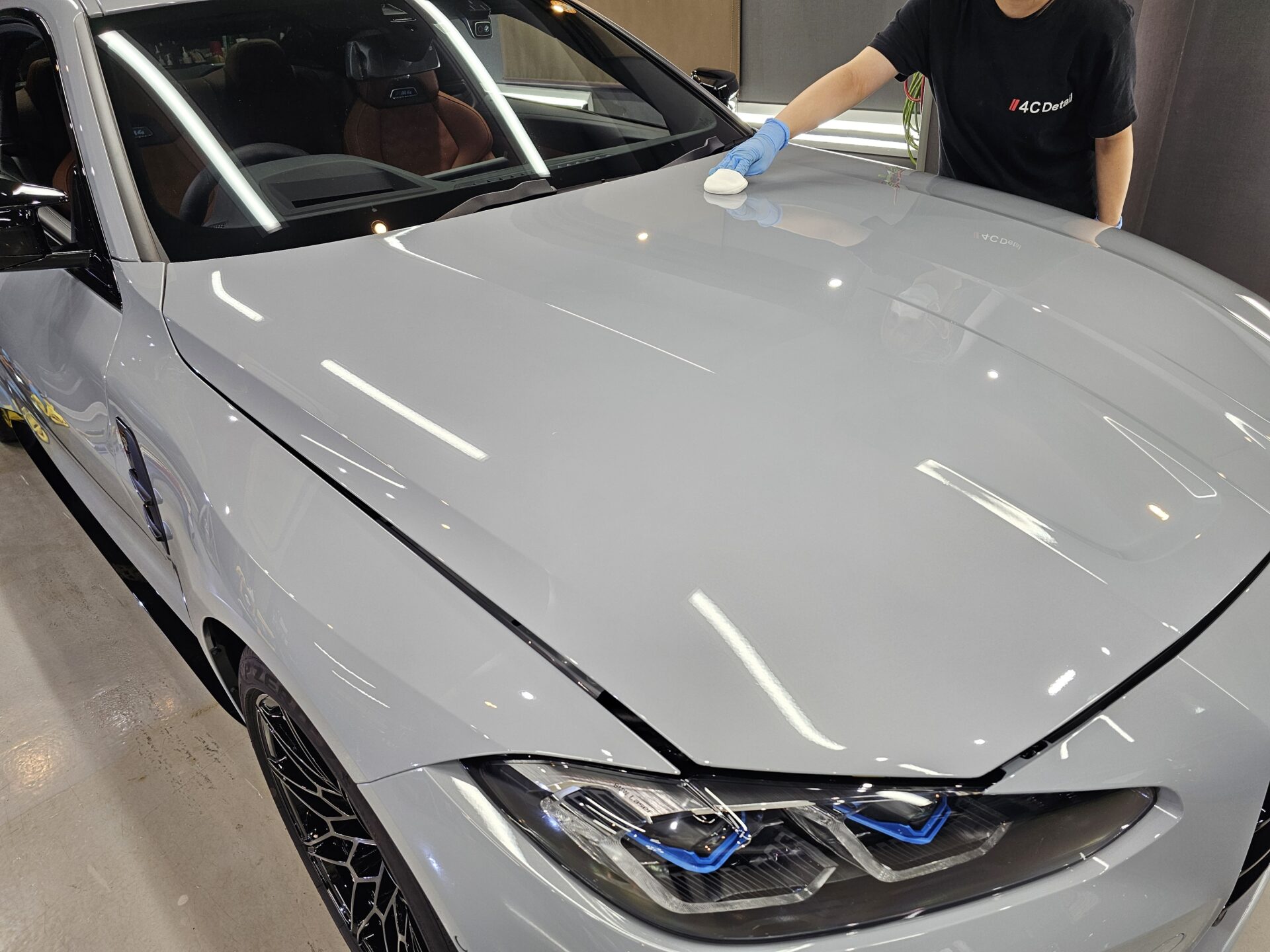 BMW M4(G82)individualブルックリングレー PPF専用セラミックコーティング