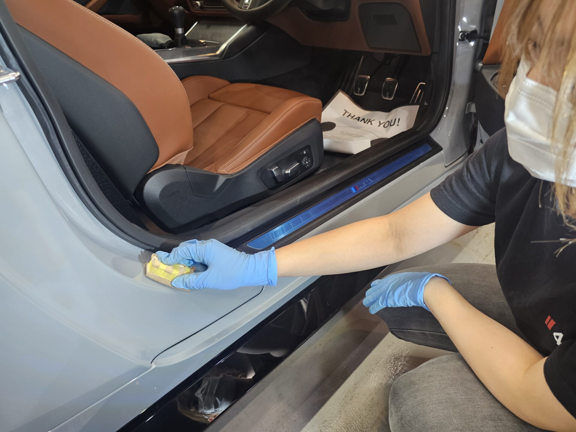 BMW M4(G82)individualブルックリングレー ドア内側コーティング