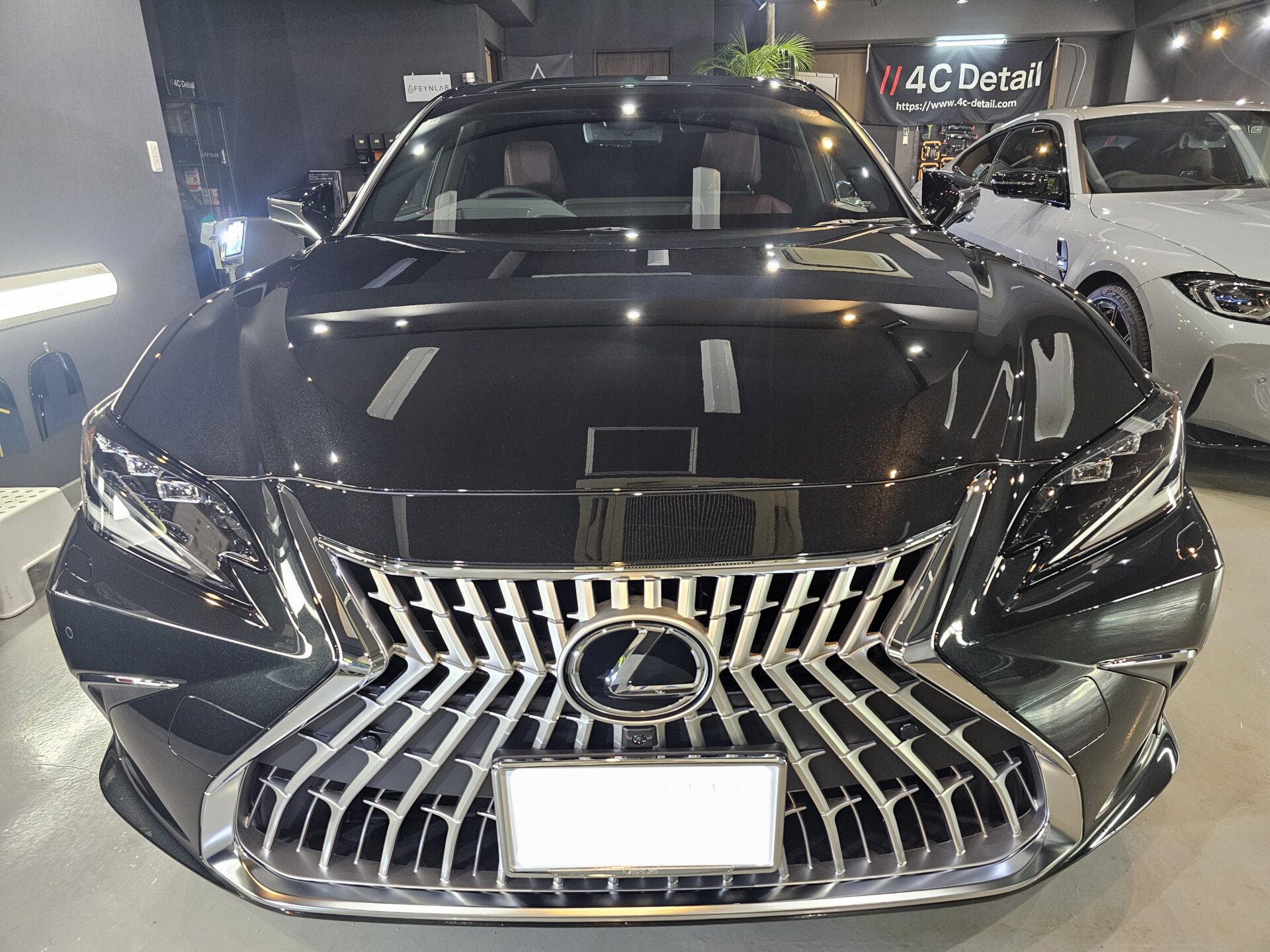 レクサスES300h 新車 GTECHNIQクリスタルセラムBLACKセラミックコーティング
