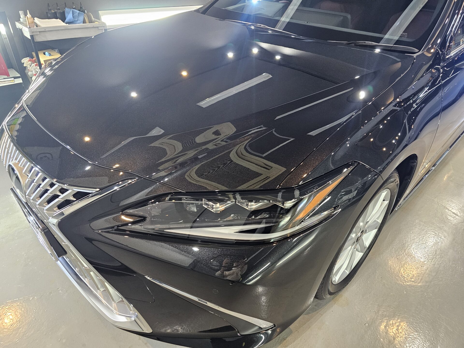 レクサスES300h 新車 GTECHNIQ艶