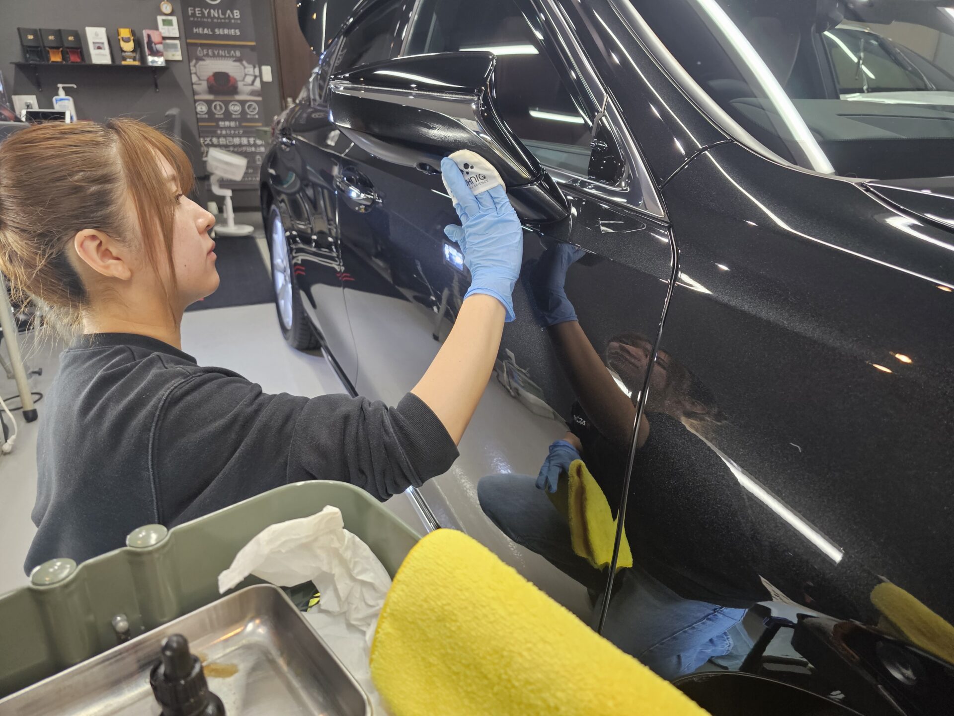 レクサスES300h 新車 セラミックコーティング専門店