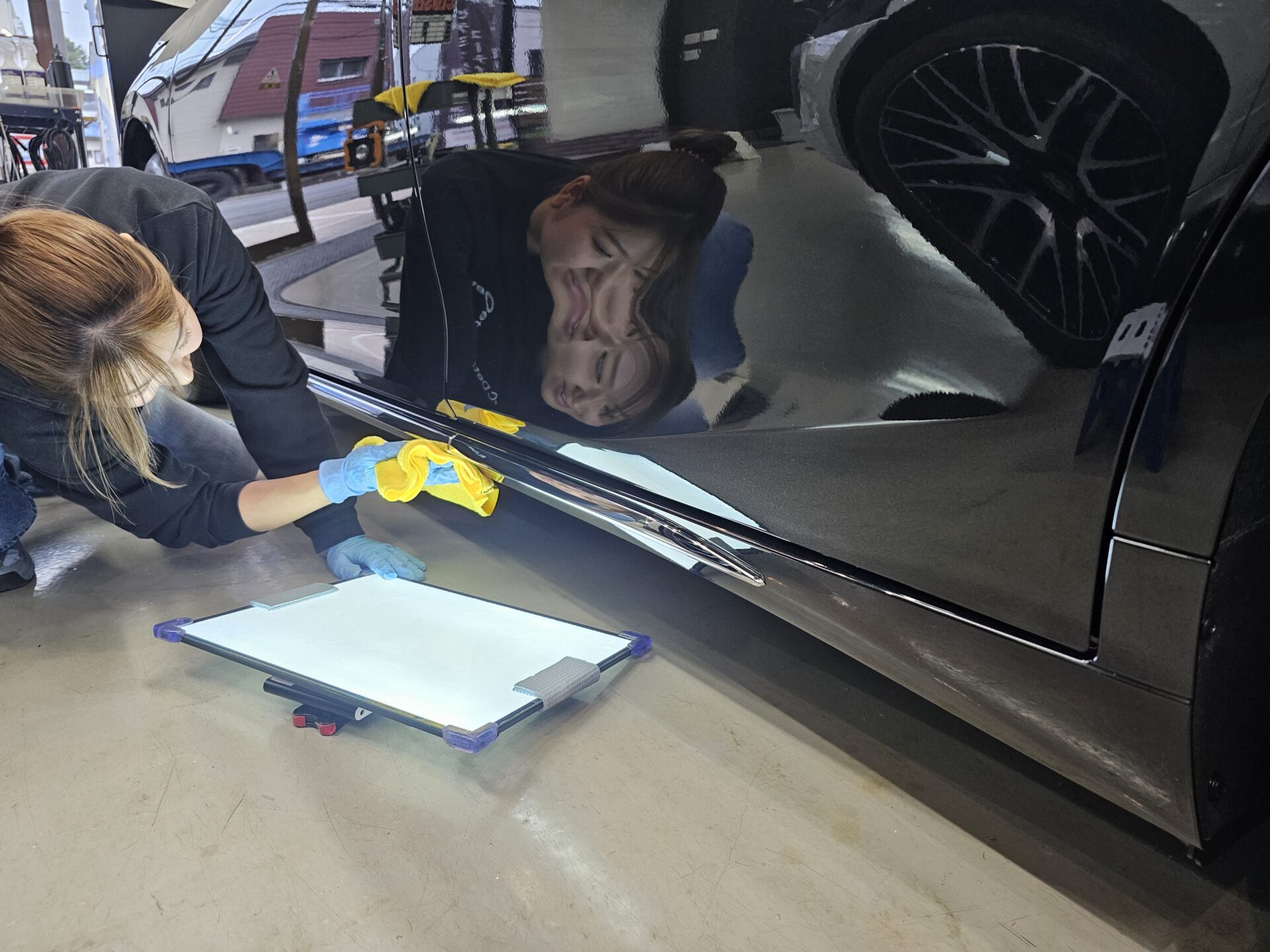 レクサスES300h 新車 細部までセラミックコーティング