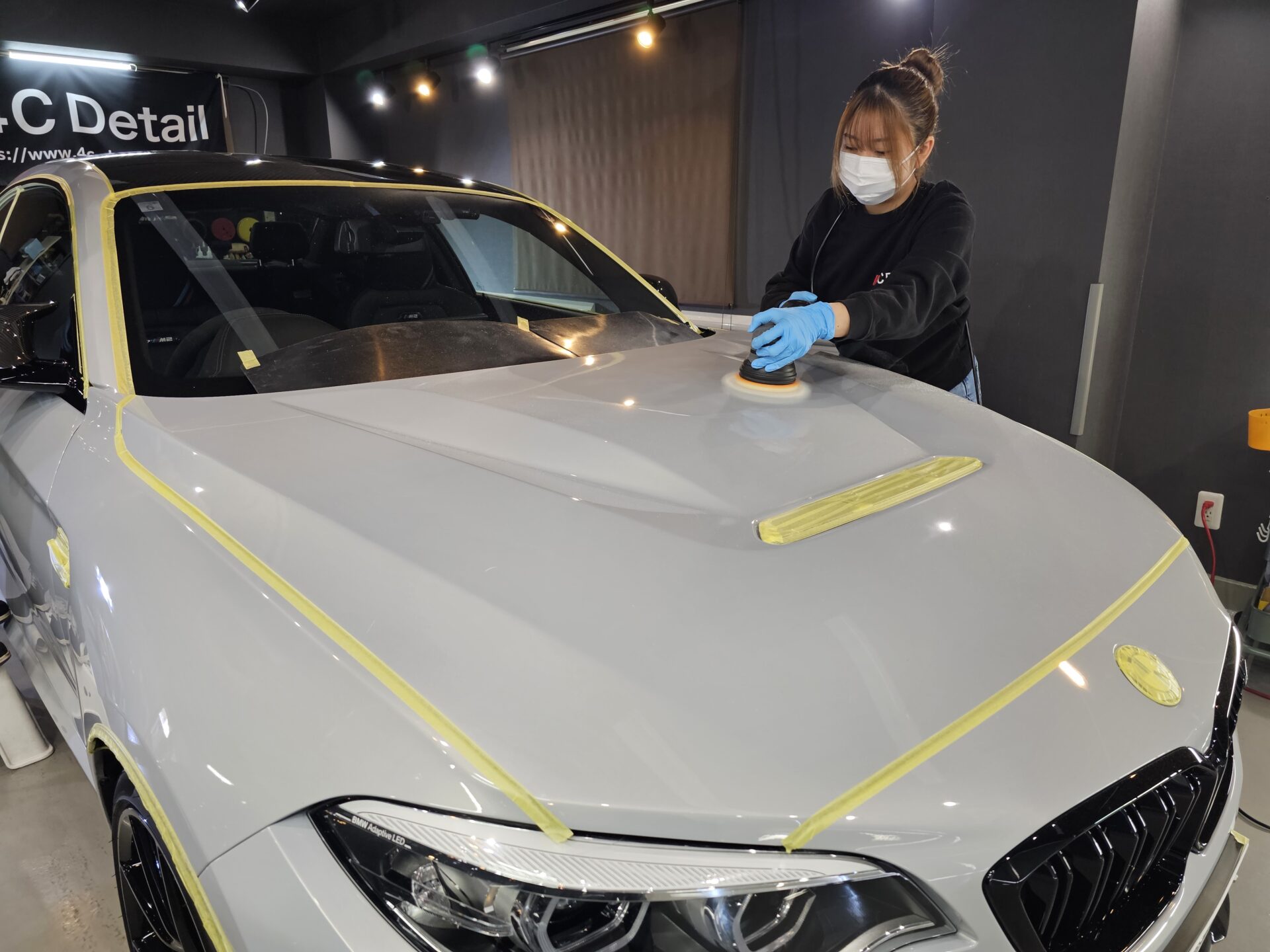 BMW M2CS(F87) 磨き 下地処理