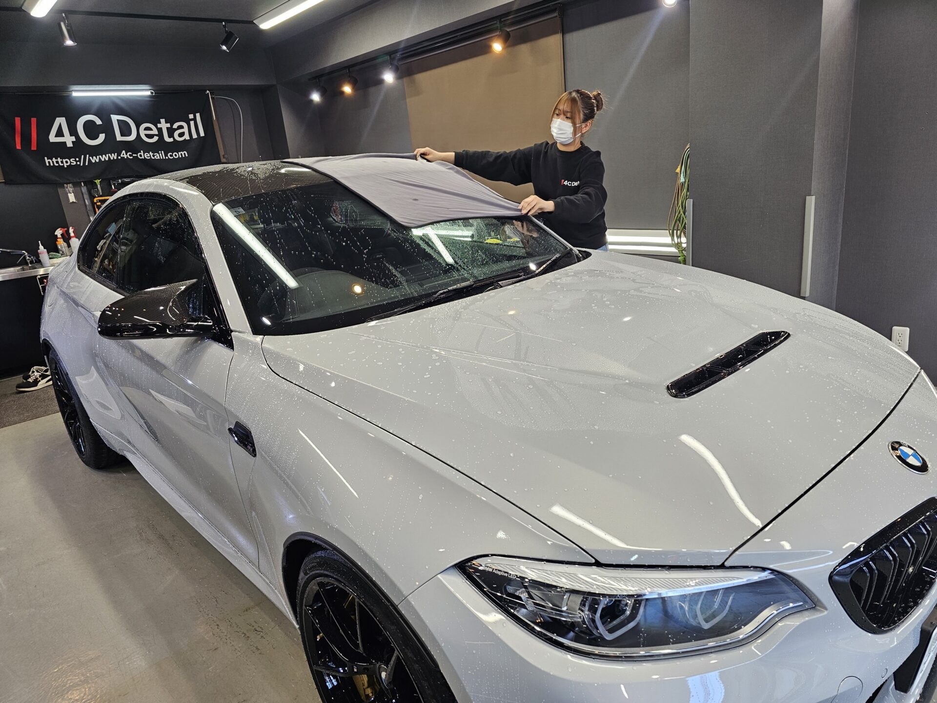 BMW M2CS(F87) 純水洗車