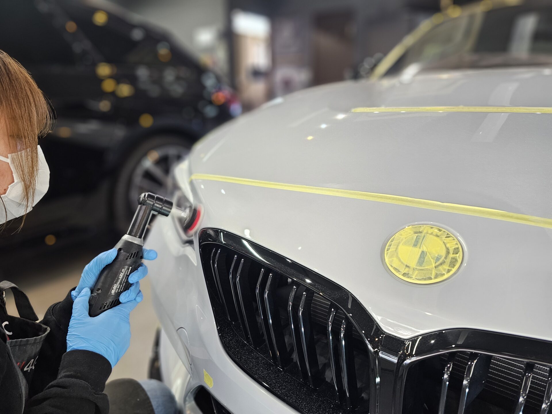 BMW M2CS(F87) 細部磨き