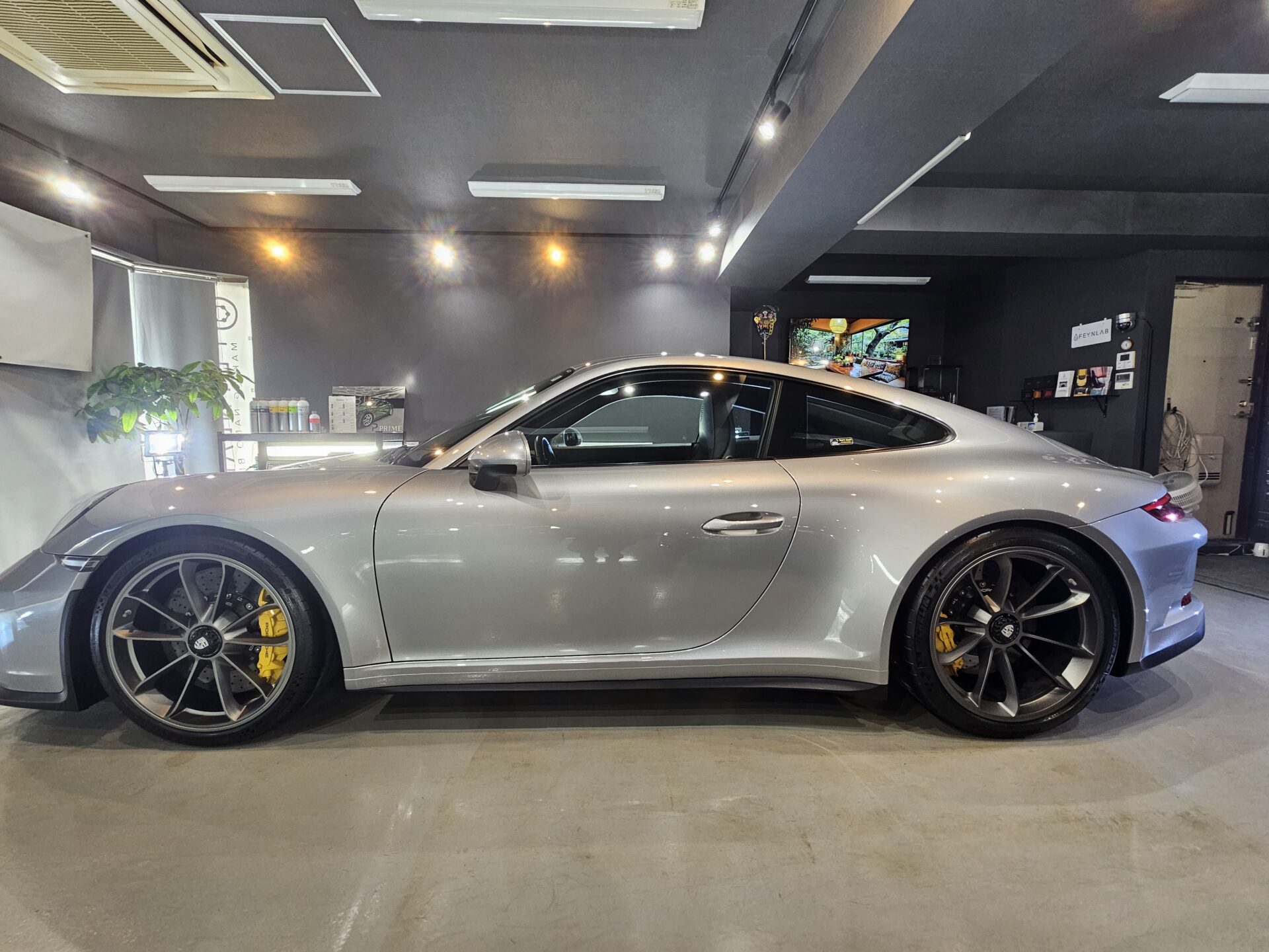 ポルシェ911GT3ツーリング(991) セラミックコーティング　艶