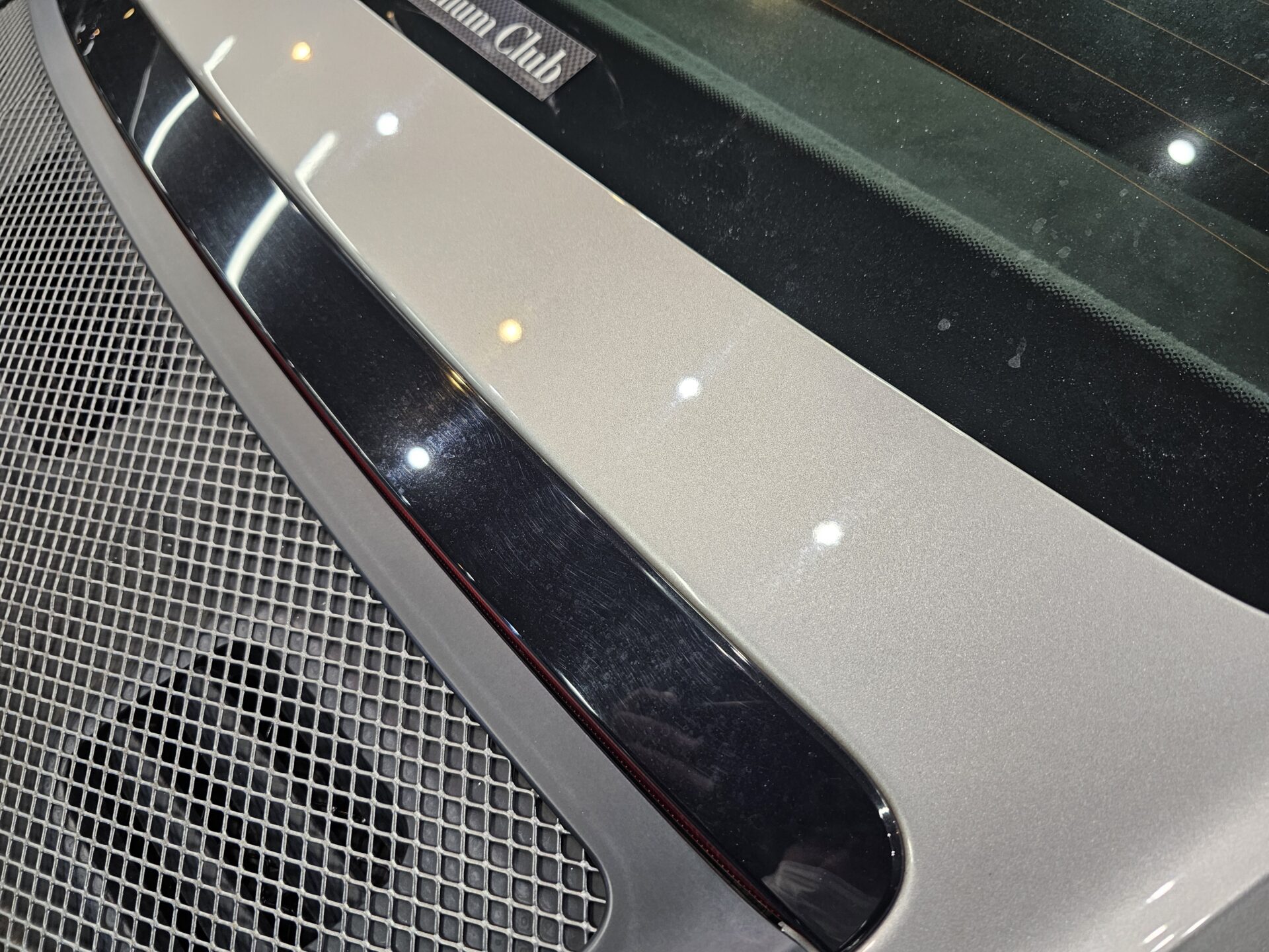 ポルシェ911GT3ツーリング(991) ピアノブラック薄傷シミ