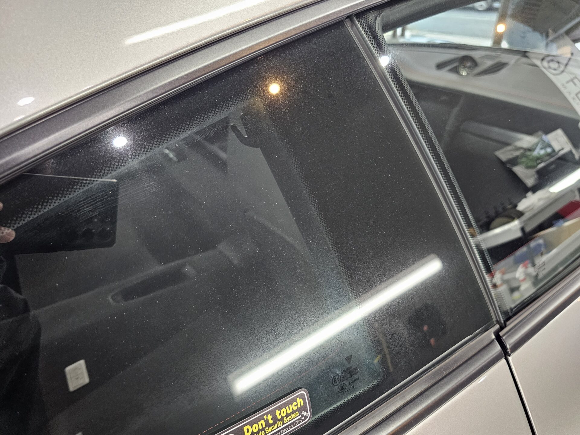 ポルシェ911GT3ツーリング(991) 窓ガラスシミ