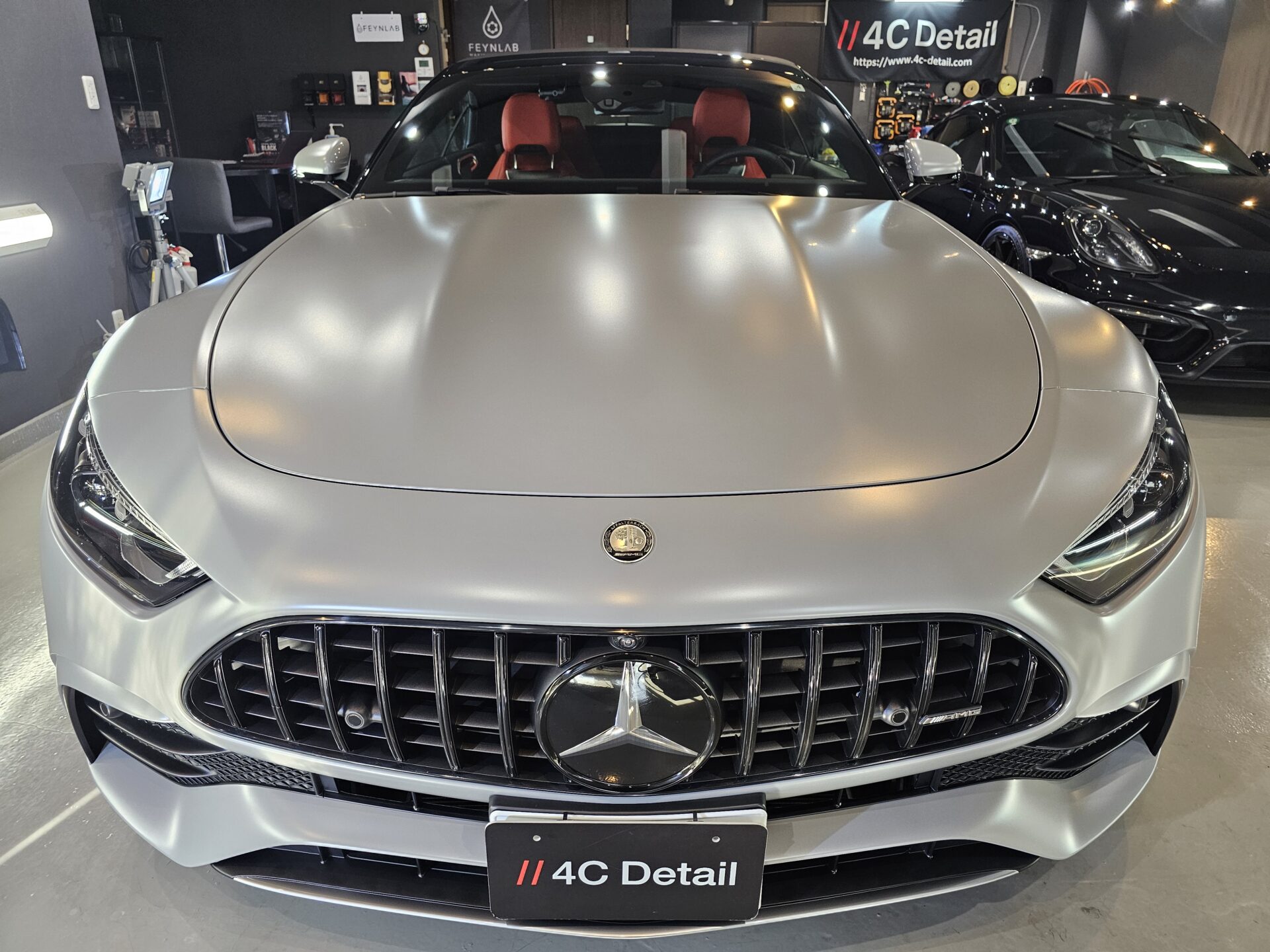 メルセデスベンツAMG SL43 アルペングレー XPELステルスプロテクションフィルム