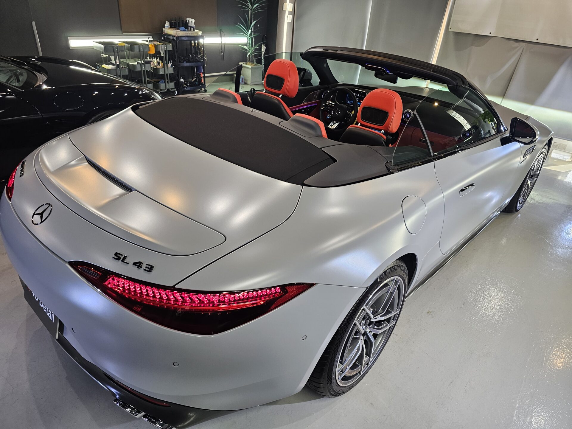 メルセデスベンツAMG SL43 アルペングレー エクスペルペイントプロテクションフィルム