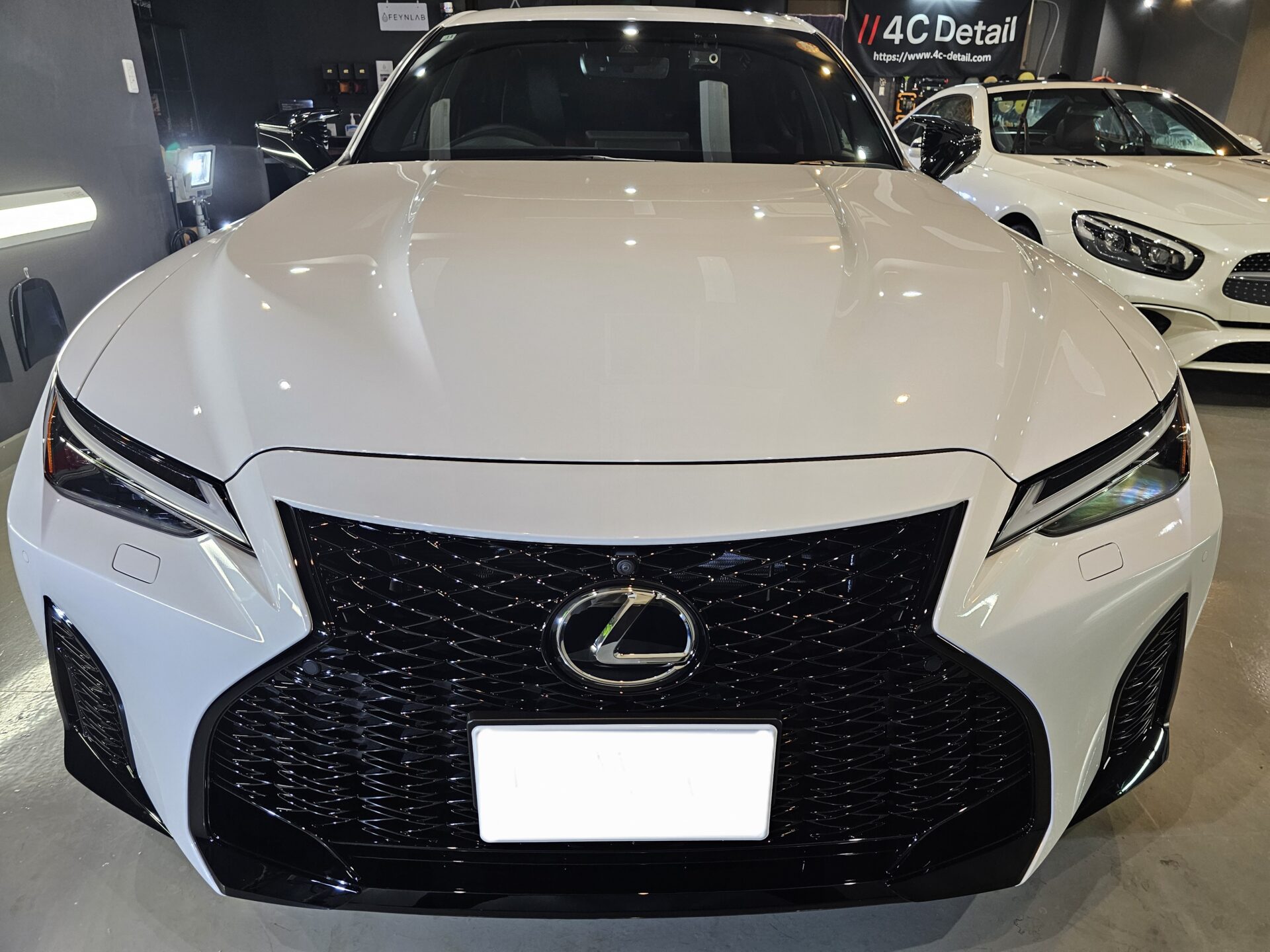 レクサスIS500クライマックスエディション GTECHNIQクリスタルセラムBLACKコーティング