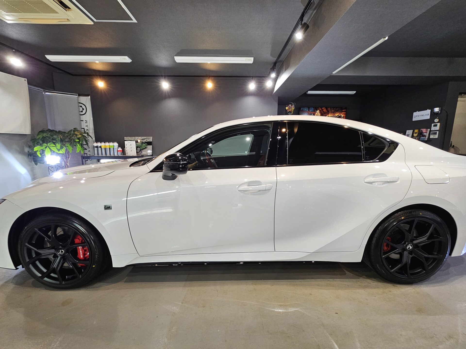 レクサスIS500クライマックスエディション セラミックボディコーティング