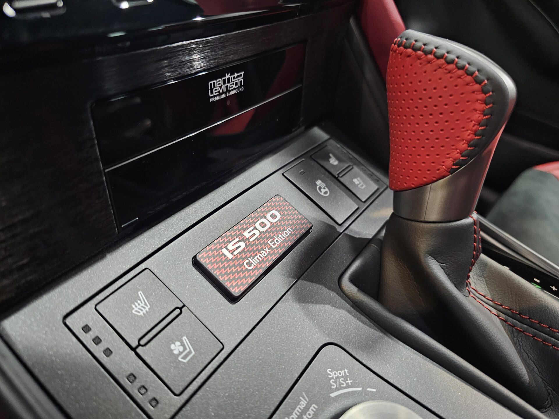 レクサスIS500クライマックスエディション 限定500台 セラミックコーティング