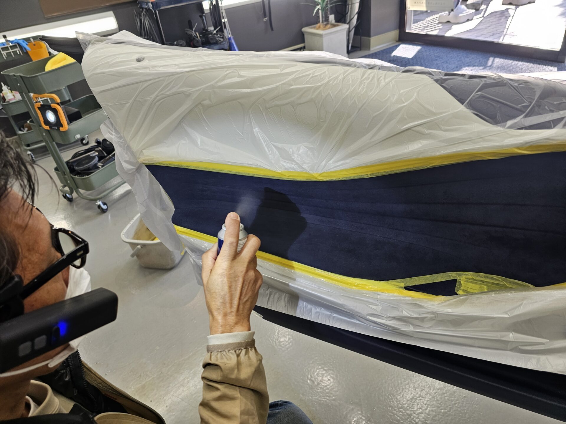 レクサスLC500クーペ アルカンターラコーティング