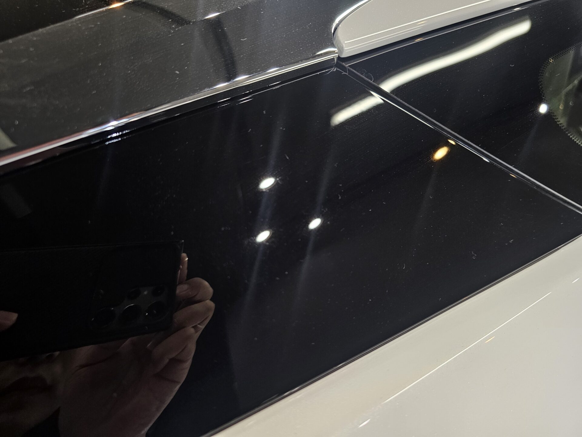 レクサスLC500クーペ グロスブラック薄傷