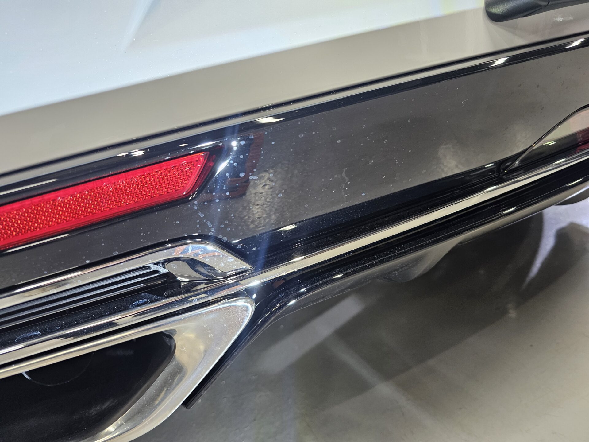 レクサスLC500クーペ リアディフューザーシミ