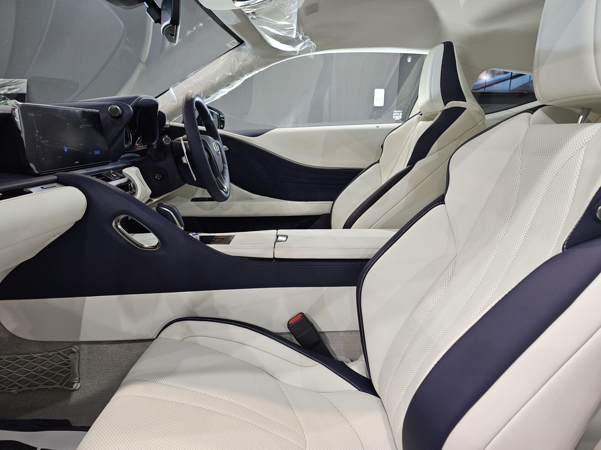 レクサスLC500クーペ レザーシートコーティングフロントセット