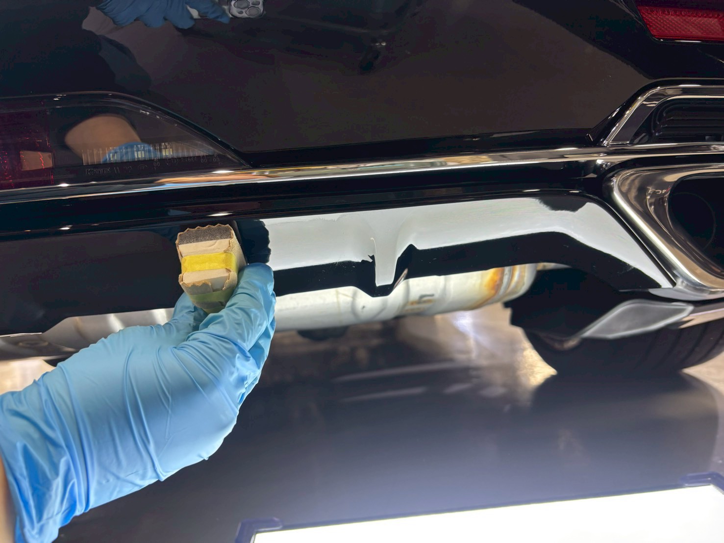 レクサスLC500クーペ 細部までコーティング