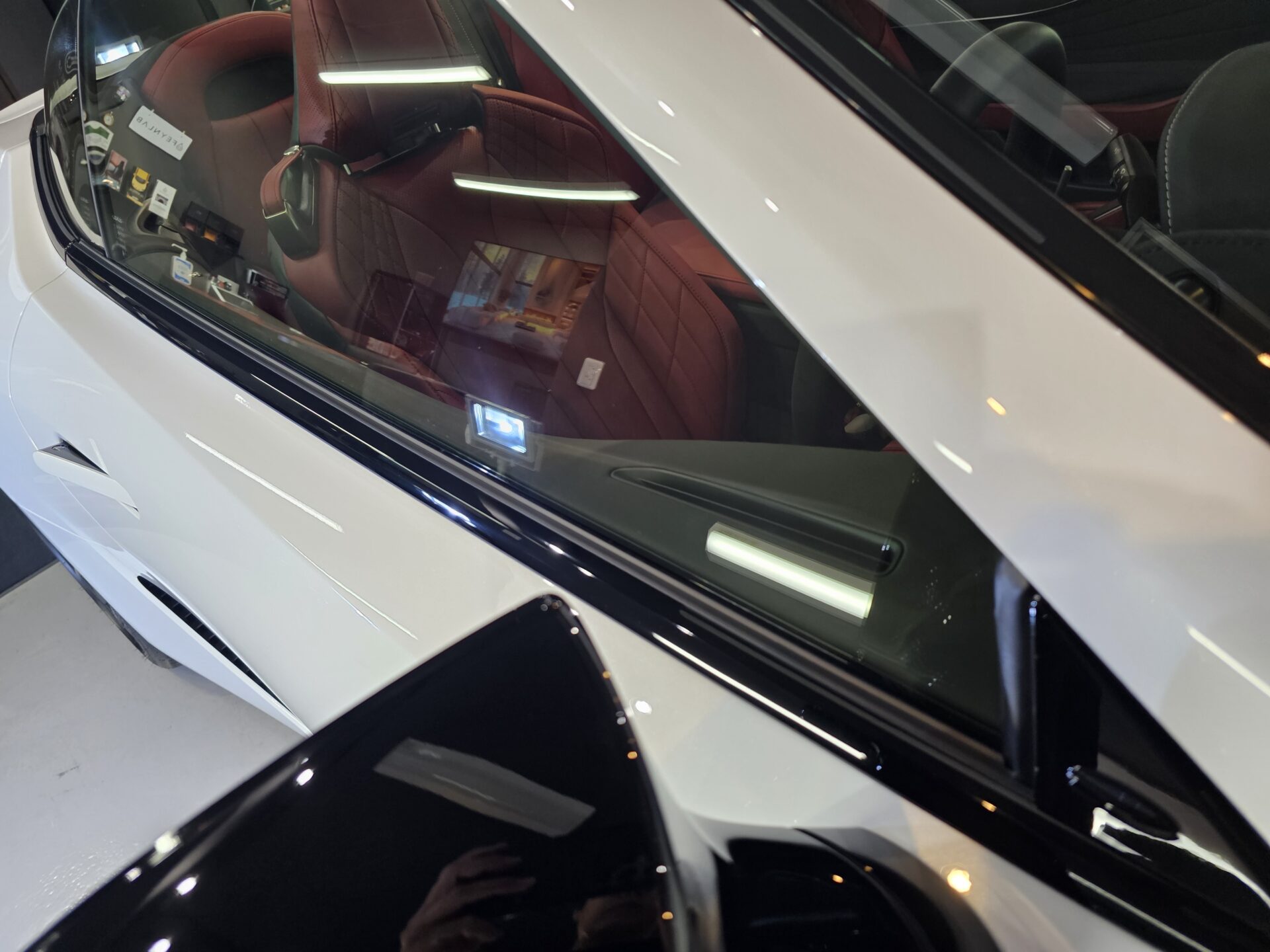 レクサスLC500コンバーチブル最終モデル ブラックモールプロテクションPPF