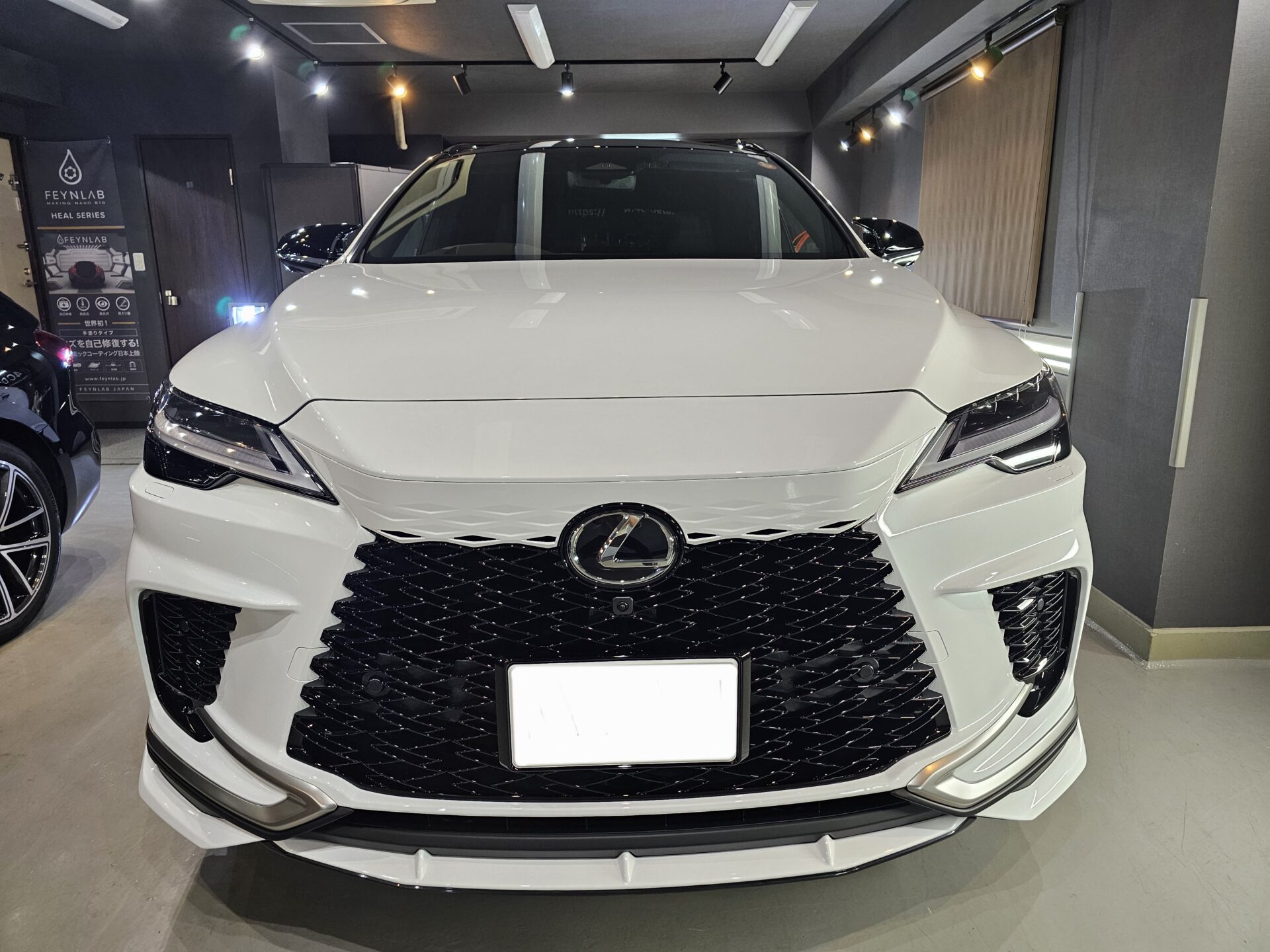 年次改良新型レクサスRX350 GTECHNIQクリスタルセラムBLACKセラミックコーティング