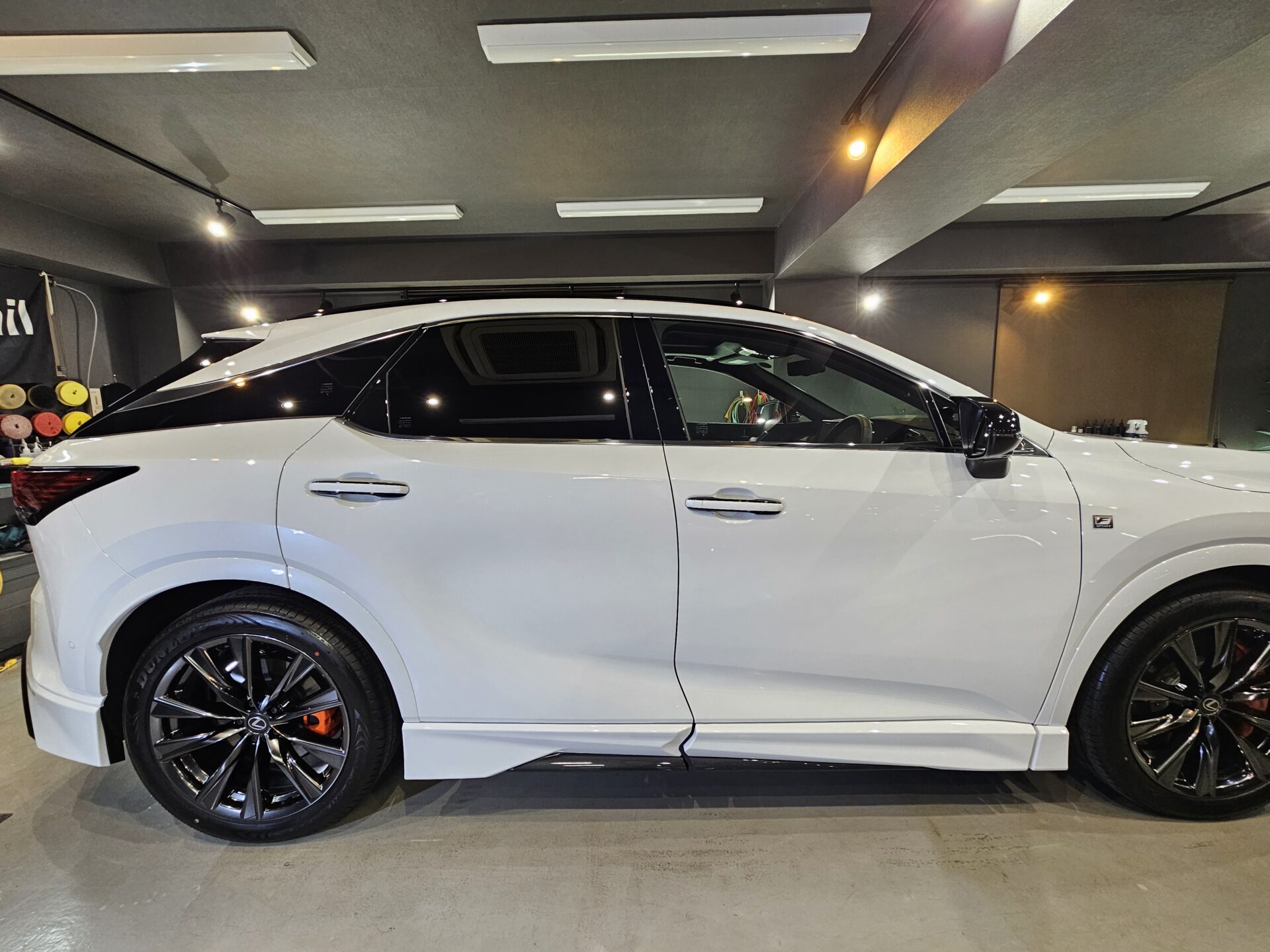 年次改良新型レクサスRX350 GTECHNIQクリスタルセラムブラックセラミックコーティング