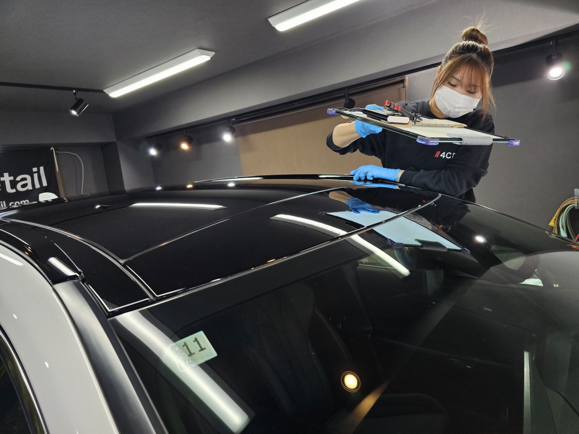 年次改良新型レクサスRX350 コーティングチェック