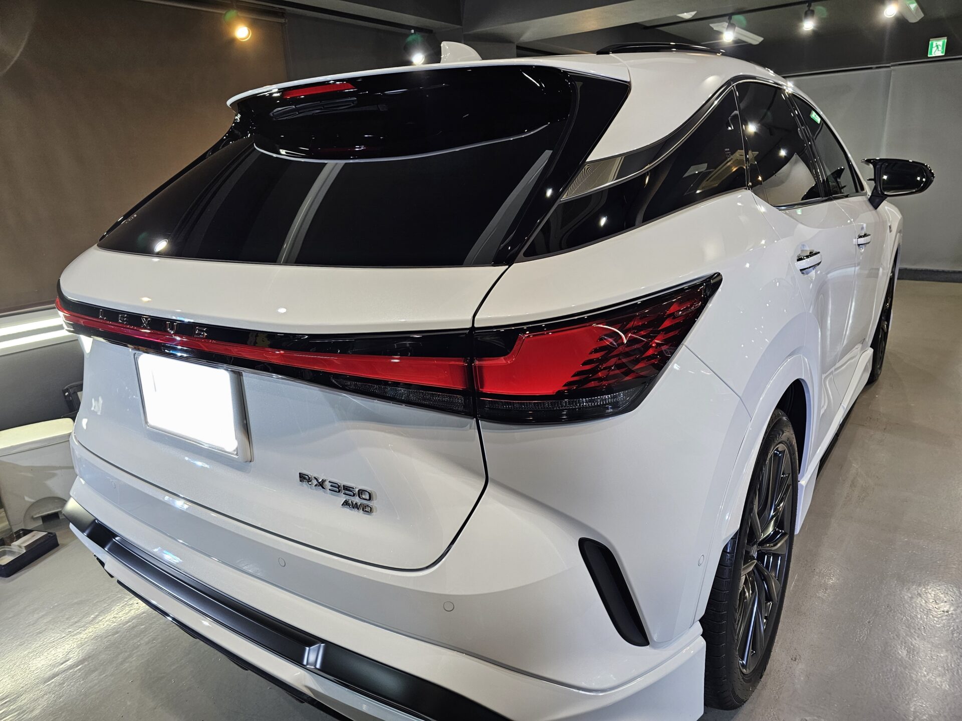 年次改良新型レクサスRX350 ジーテクニックセラミックコーティング