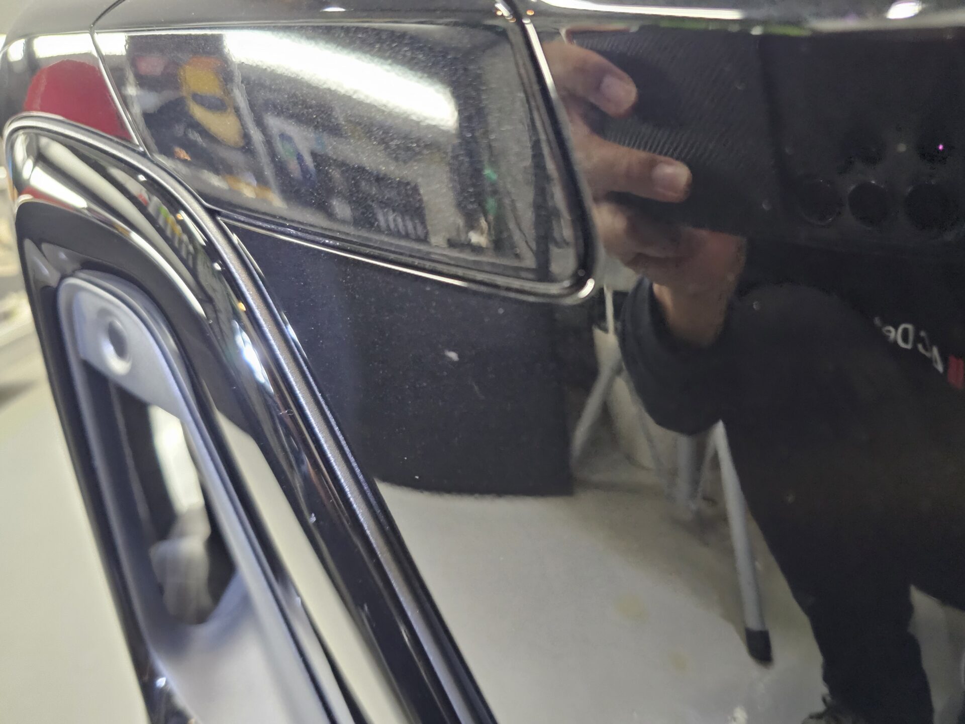 新型アウディA5アバント 新車 付着物