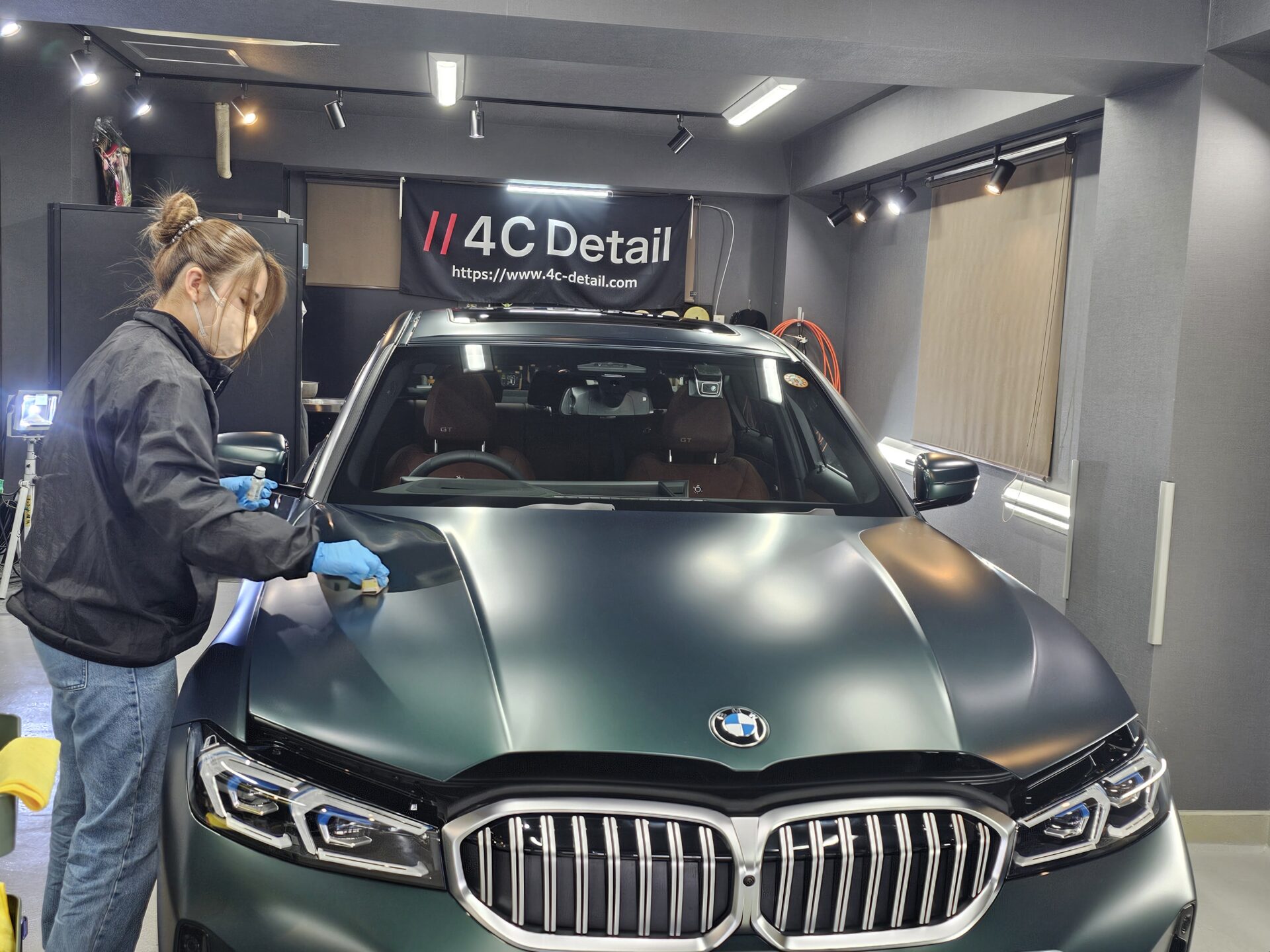 ALPINA B3GT アルピナ 新車 フィルム用コーティング施工