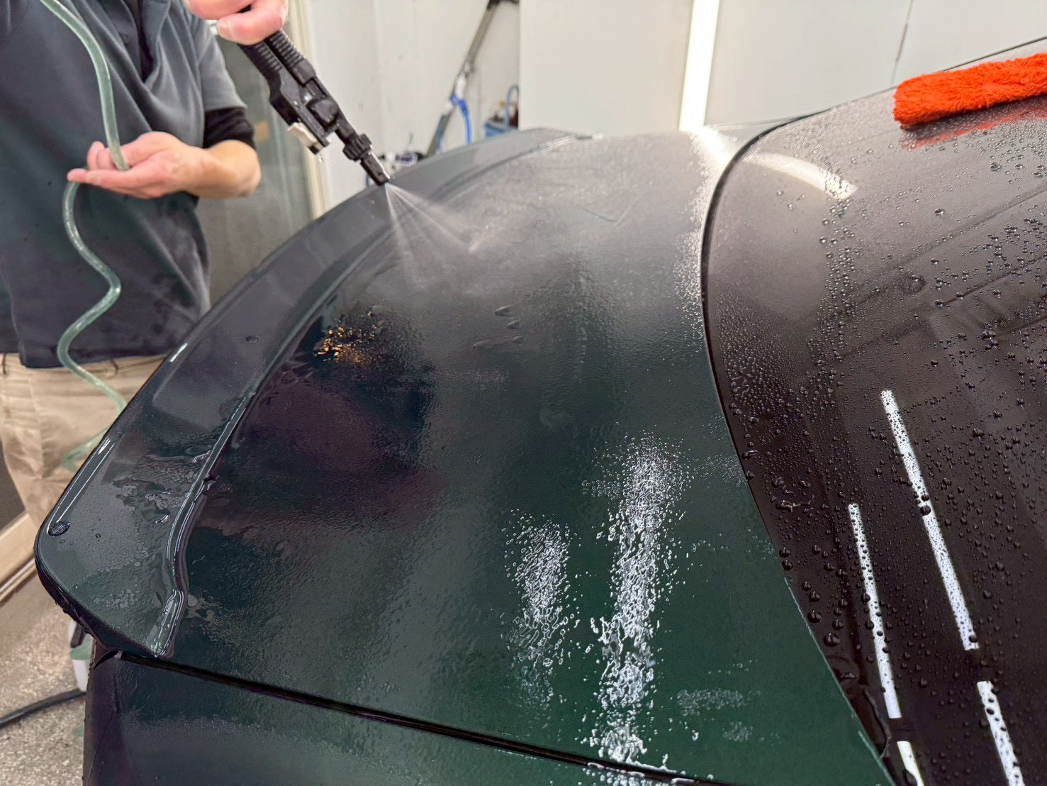 ALPINA B3GT アルピナ 新車 プロテクションフィルム施行 フィルム施工液