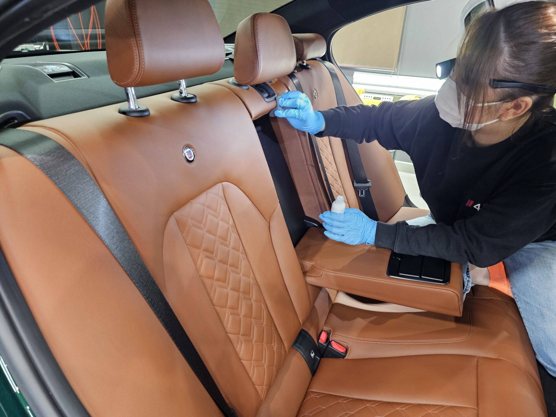 ALPINA B3GT アルピナ 新車 後部座席シートコーティング