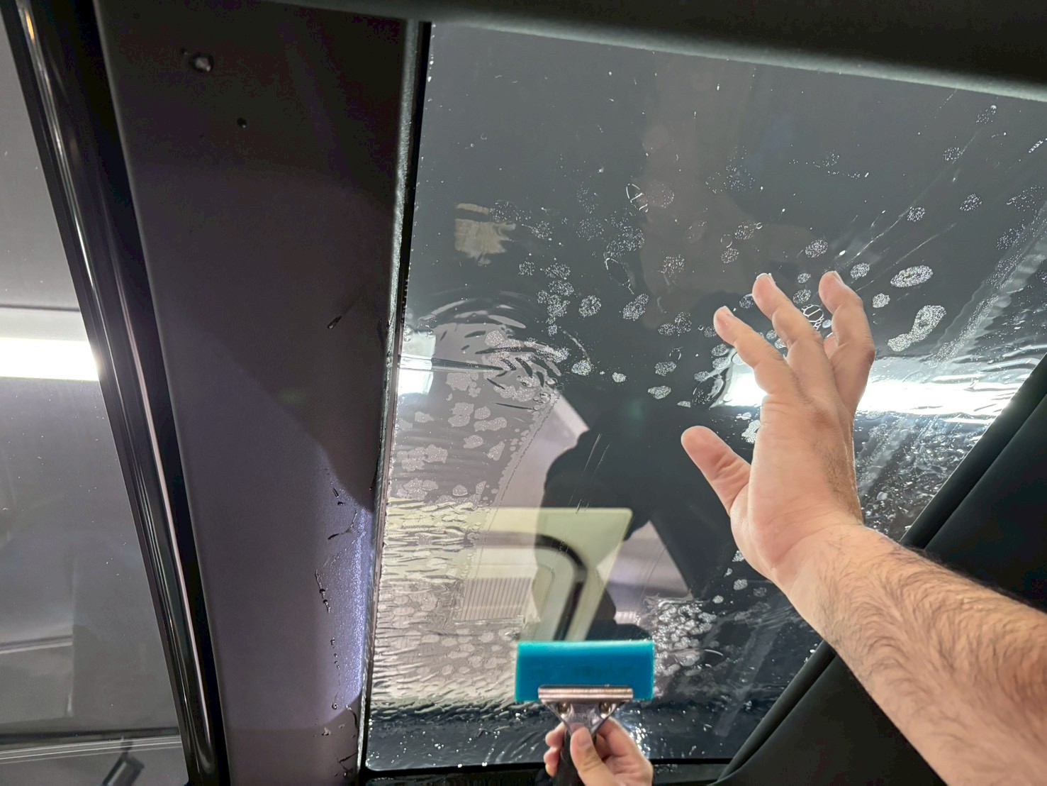 LEXUS RX500 ガラスルーフ遮熱カーフィルム施工