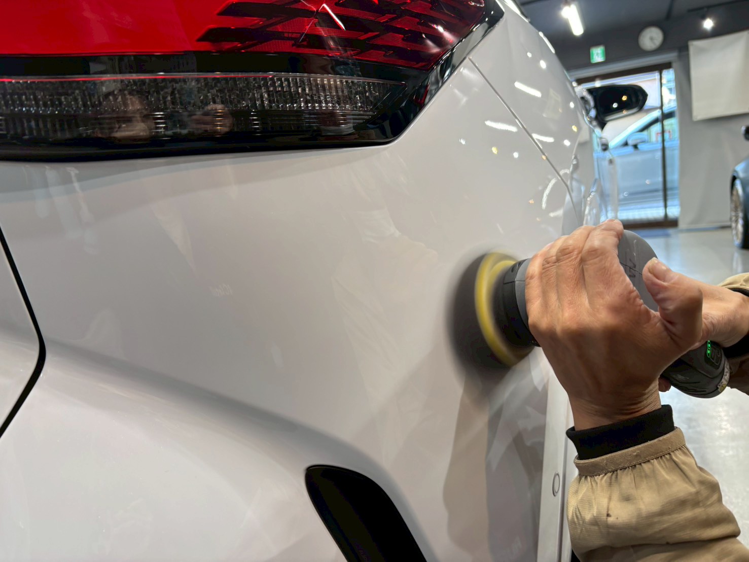 LEXUS RX500 新車磨き 研磨 下地処理