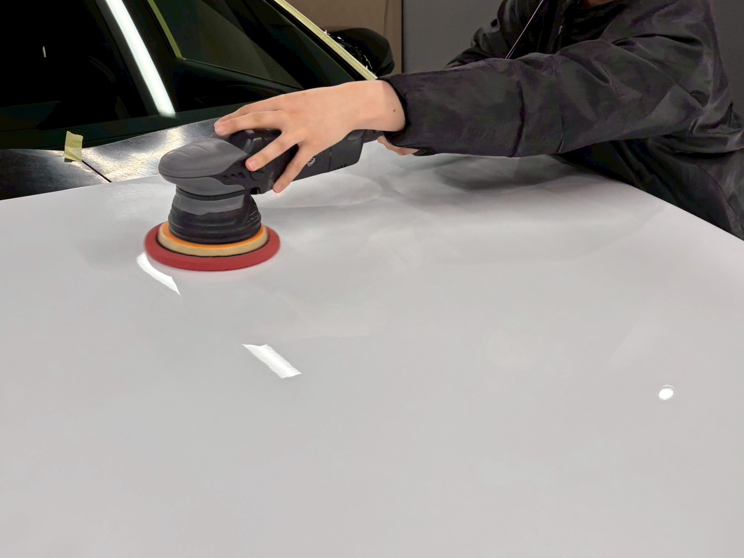 LEXUS RX500 新車磨き