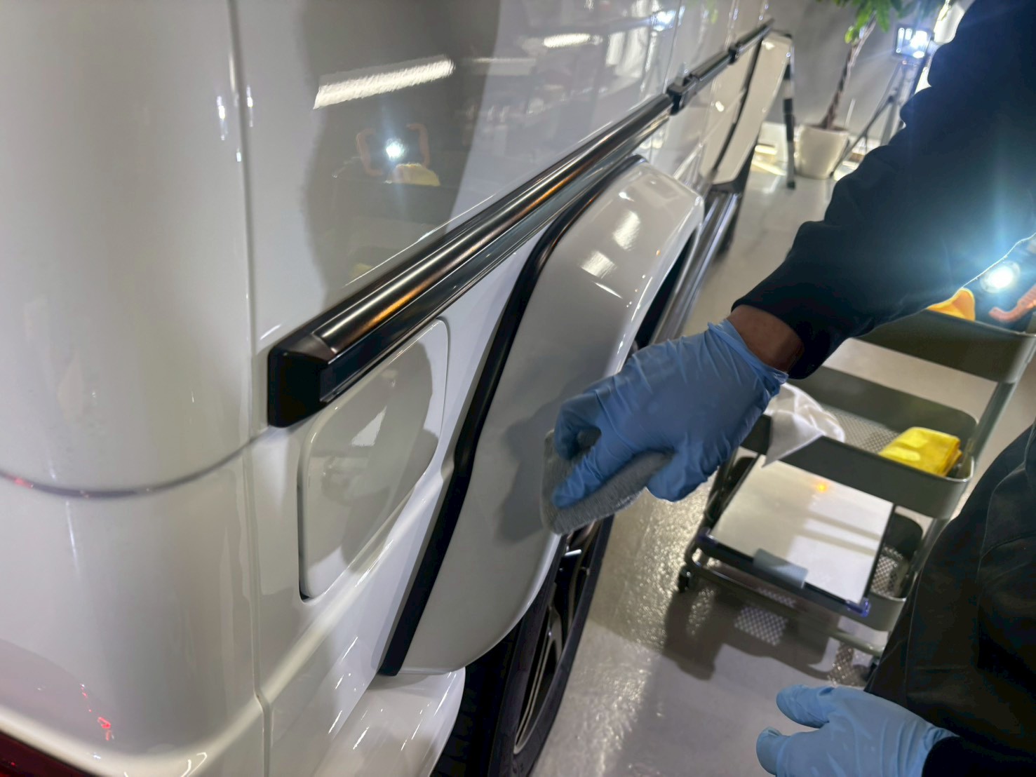 MB G350d(W463) コーティング塗布