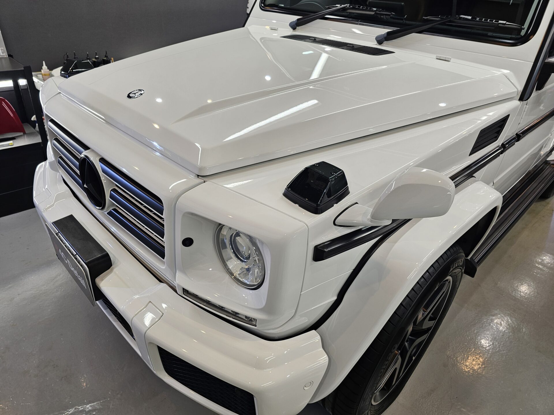 MB G350d(W463) プレミアムガラスコーティング 艶