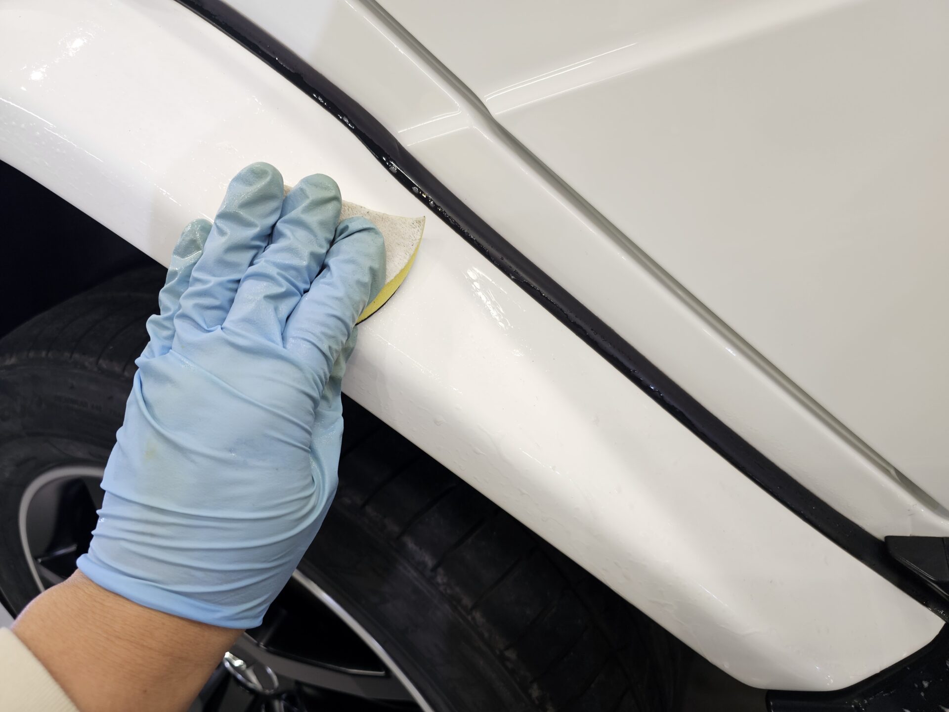 MB G350d(W463) 鉄粉除去