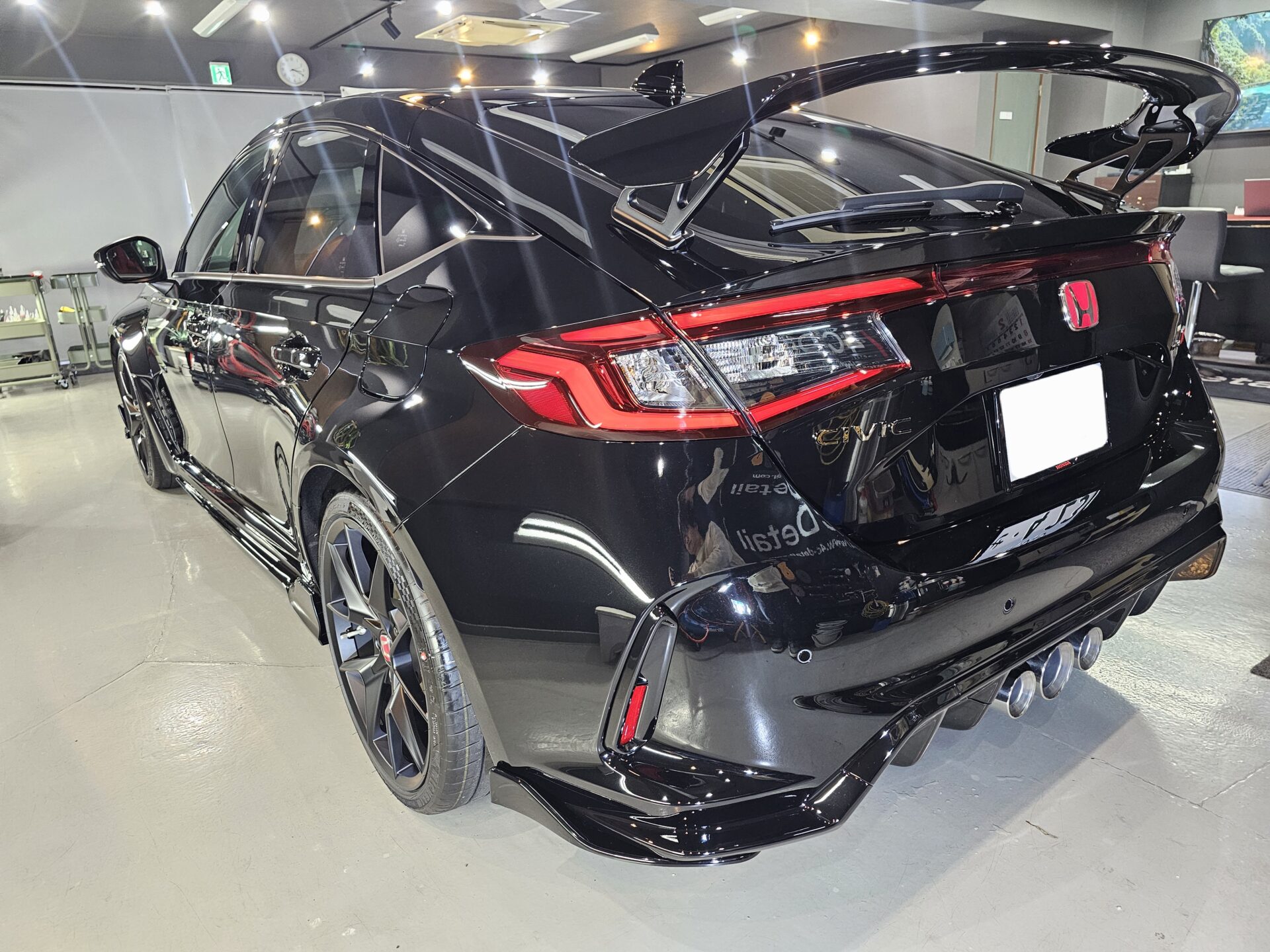 ホンダシビックタイプR FL5 servfacesセラミックコーティング