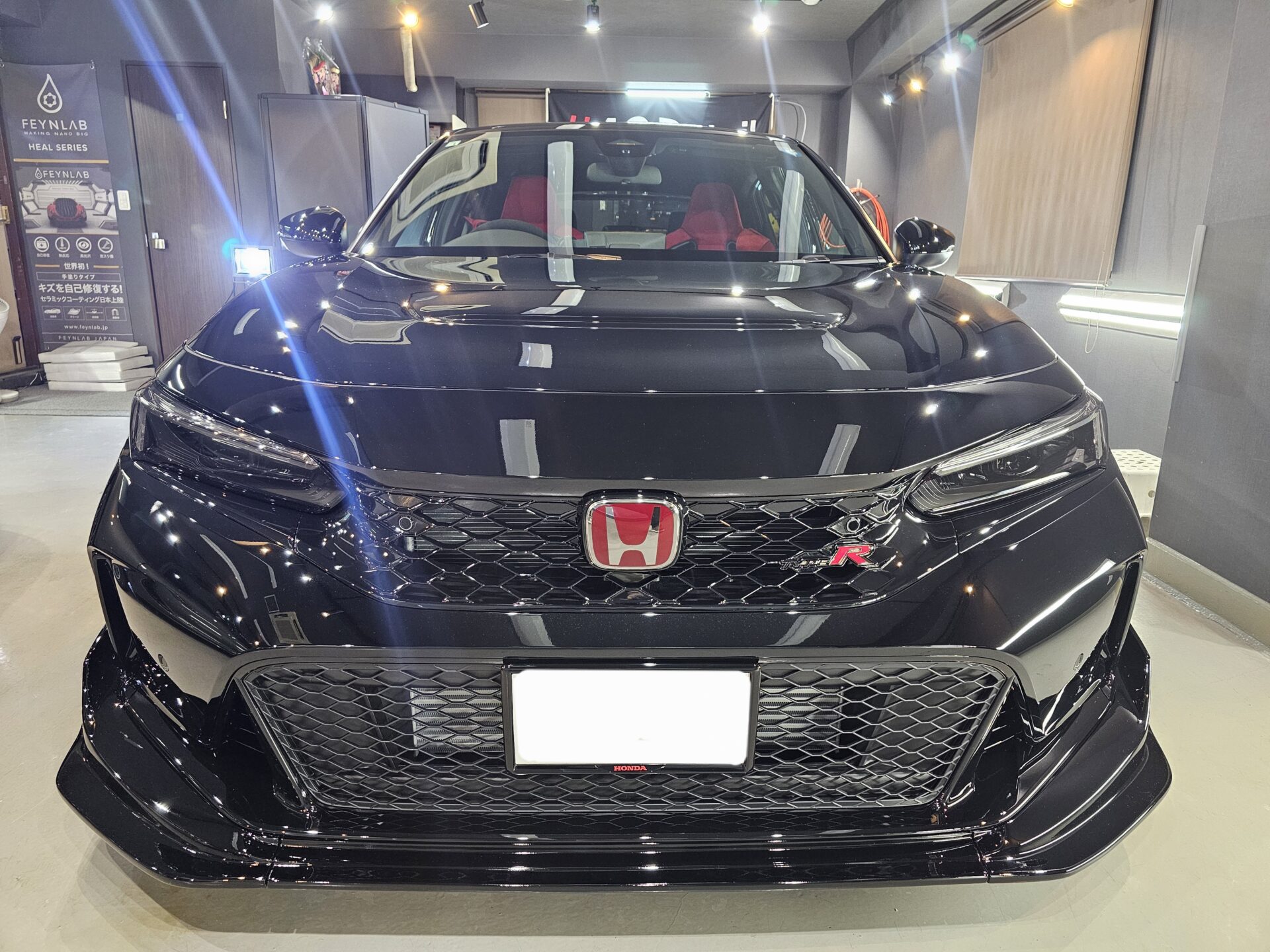 ホンダシビックタイプR FL5 サーブフェイスコートウルティマセラミックコーティング