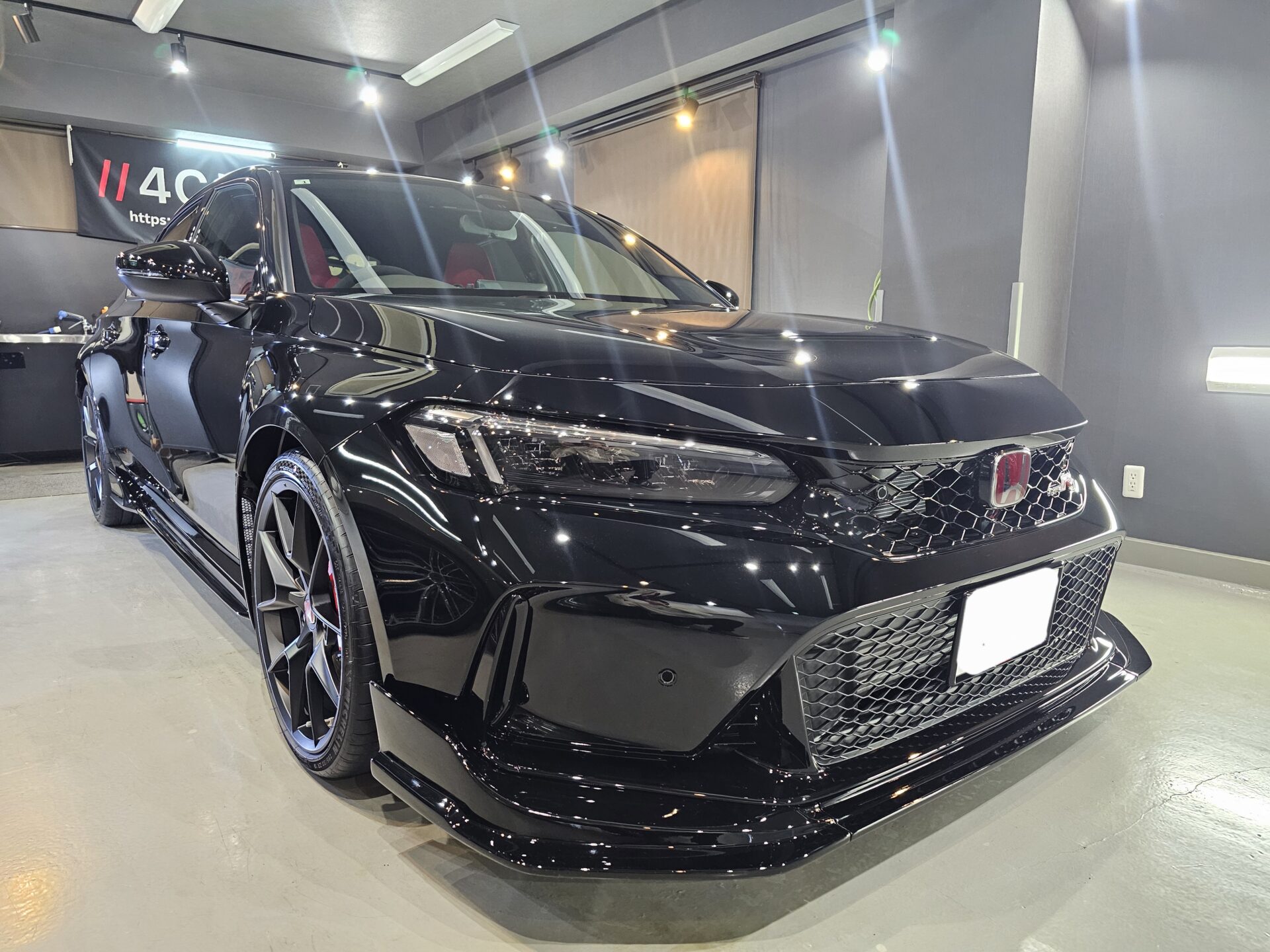 ホンダシビックタイプR FL5 サーブフェイスコートウルティマセラミックボディコーティング
