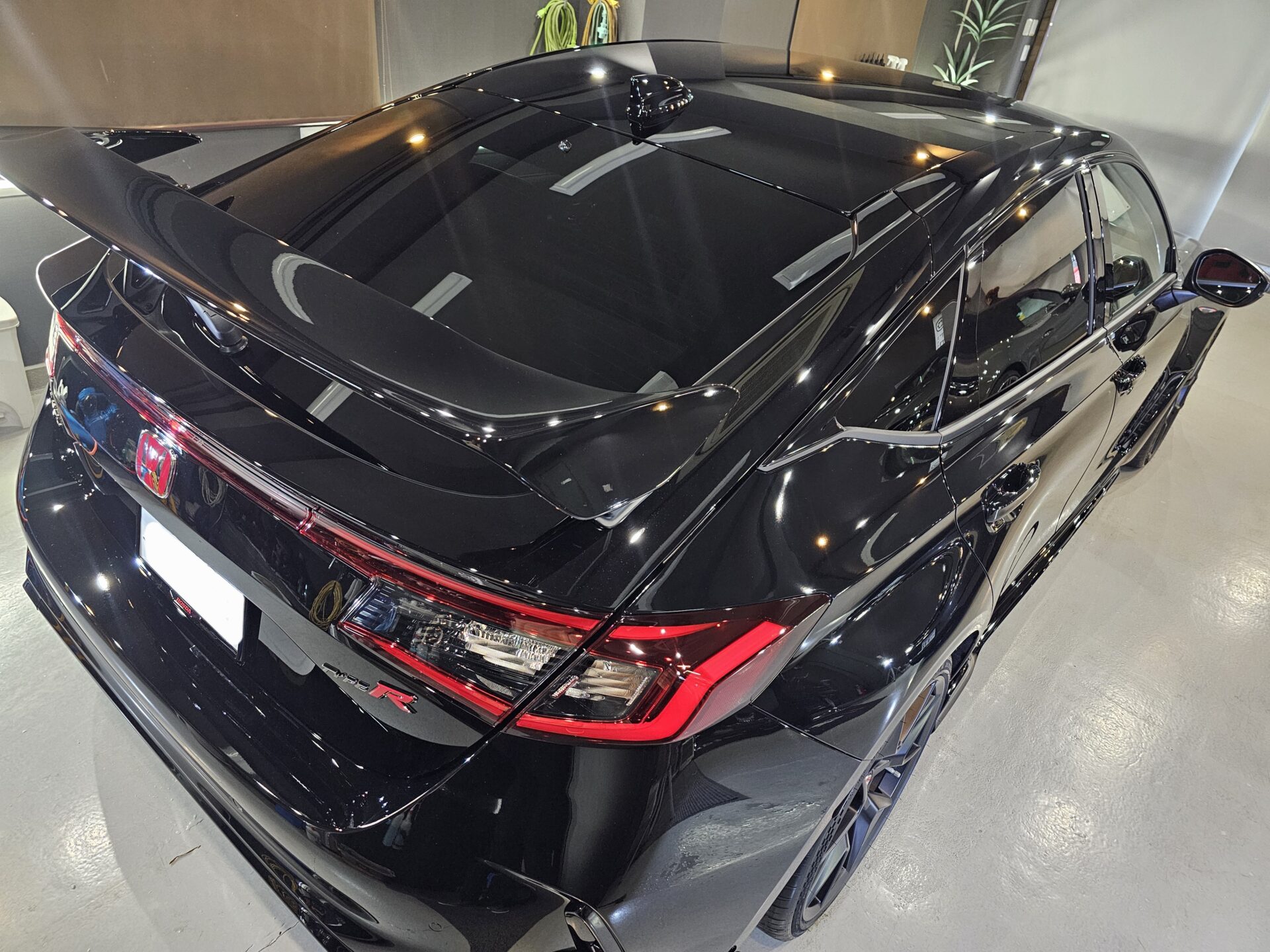 ホンダシビックタイプR FL5 セラミックコーティング サーブフェイス