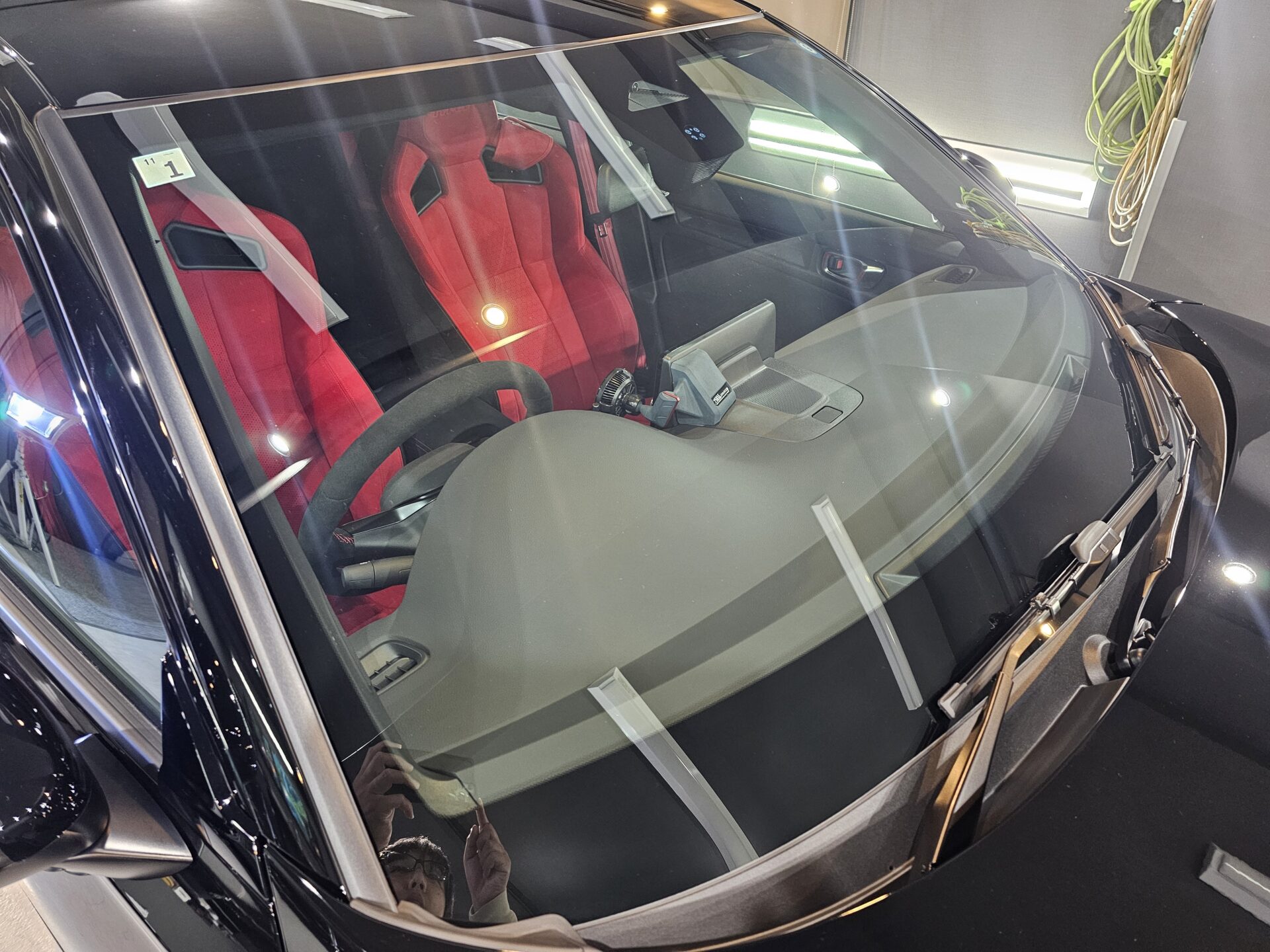 ホンダシビックタイプR FL5 フロントガラスコーティング