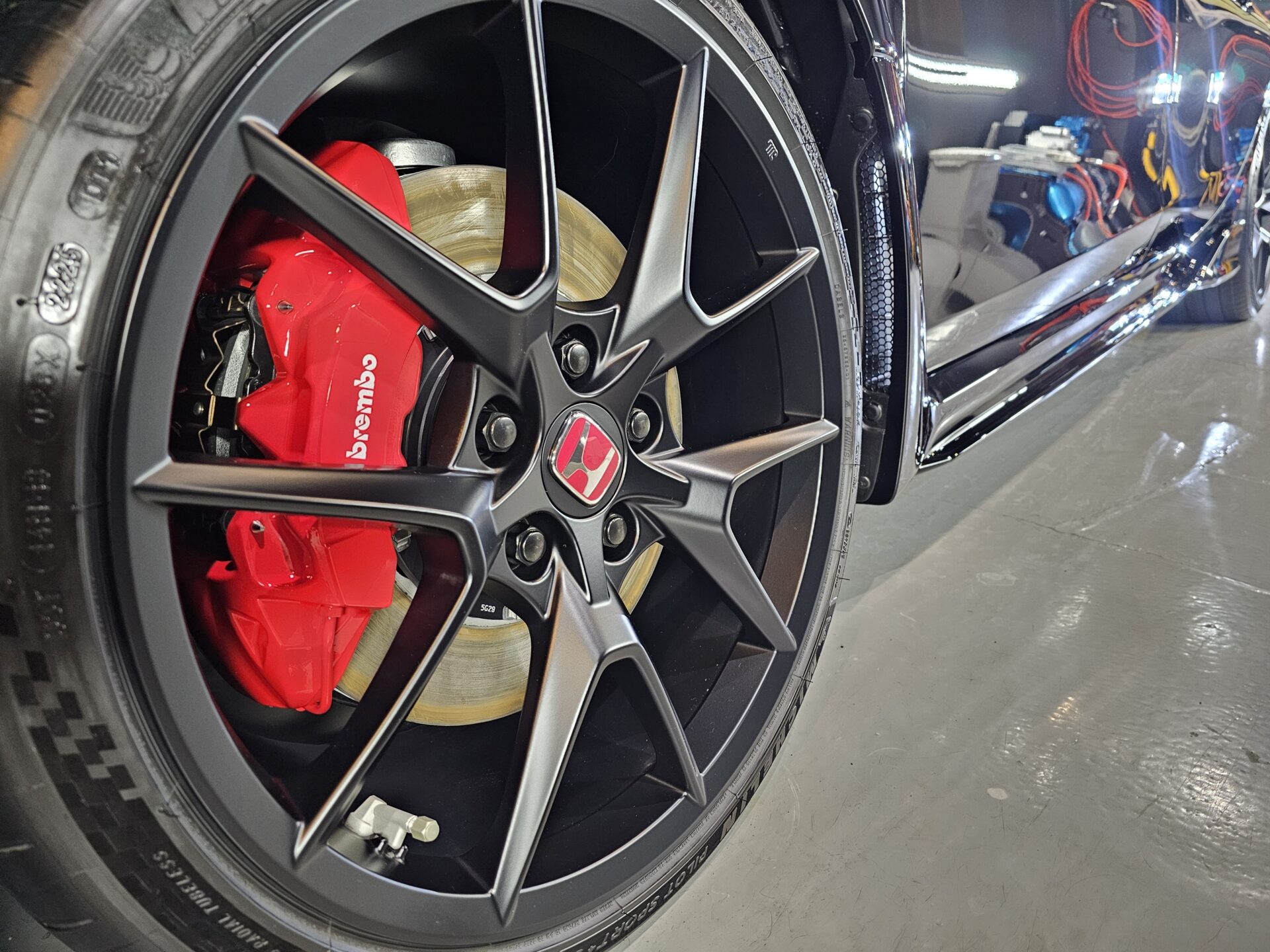 ホンダシビックタイプR FL5 マットホイールコーティング