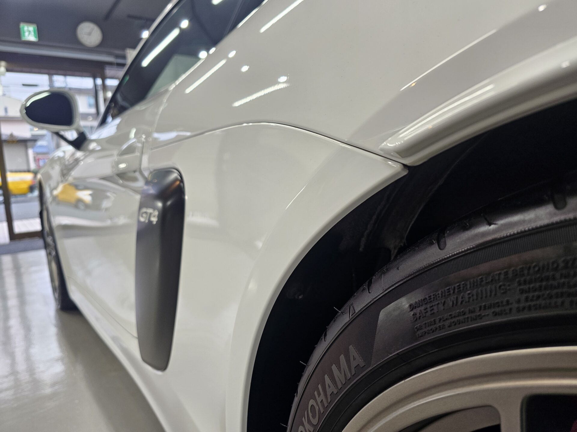 ポルシェ981ケイマンGT4 PPF　セラミックコーティング