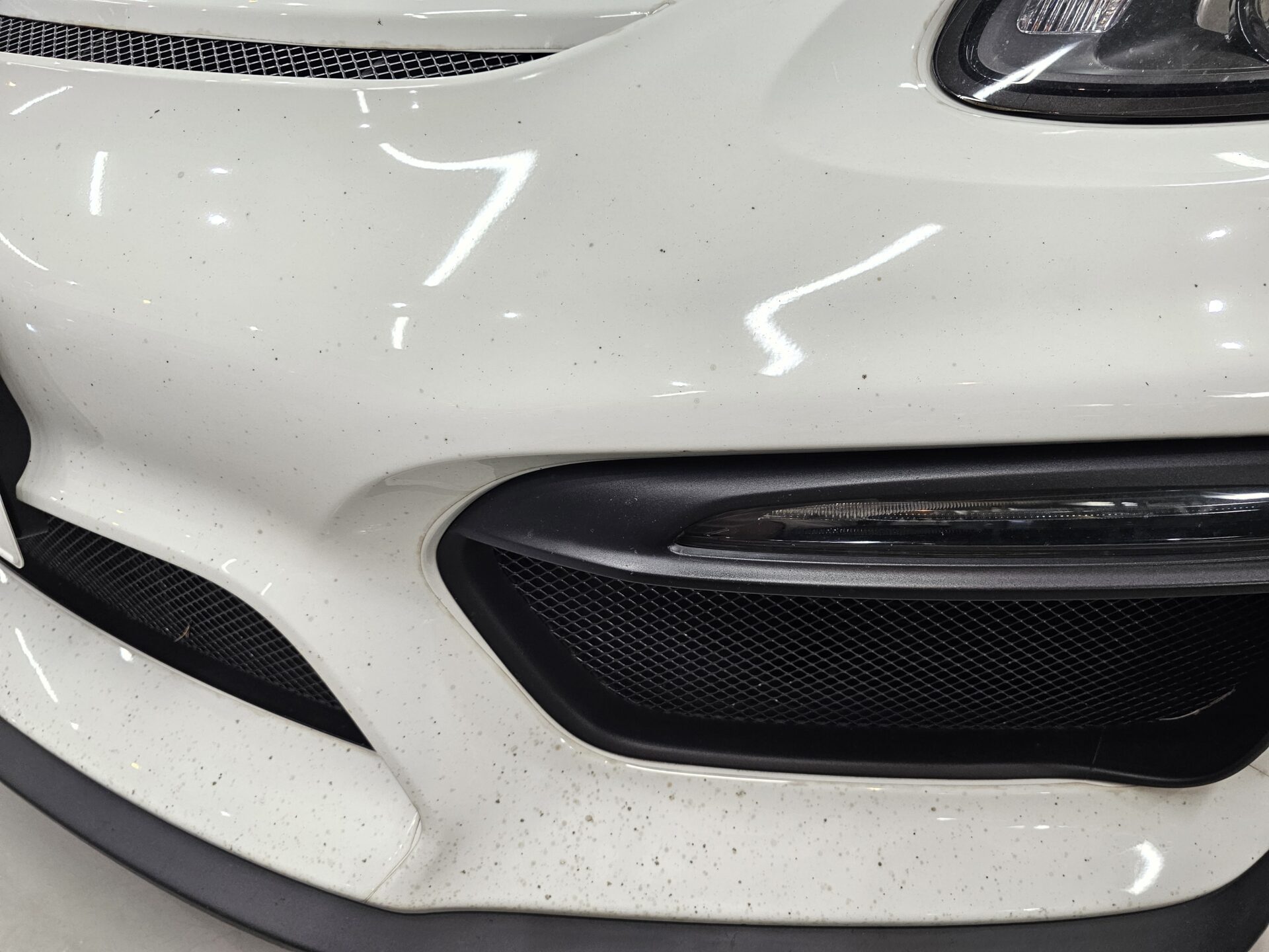 ポルシェ981ケイマンGT4 PPFダメージ