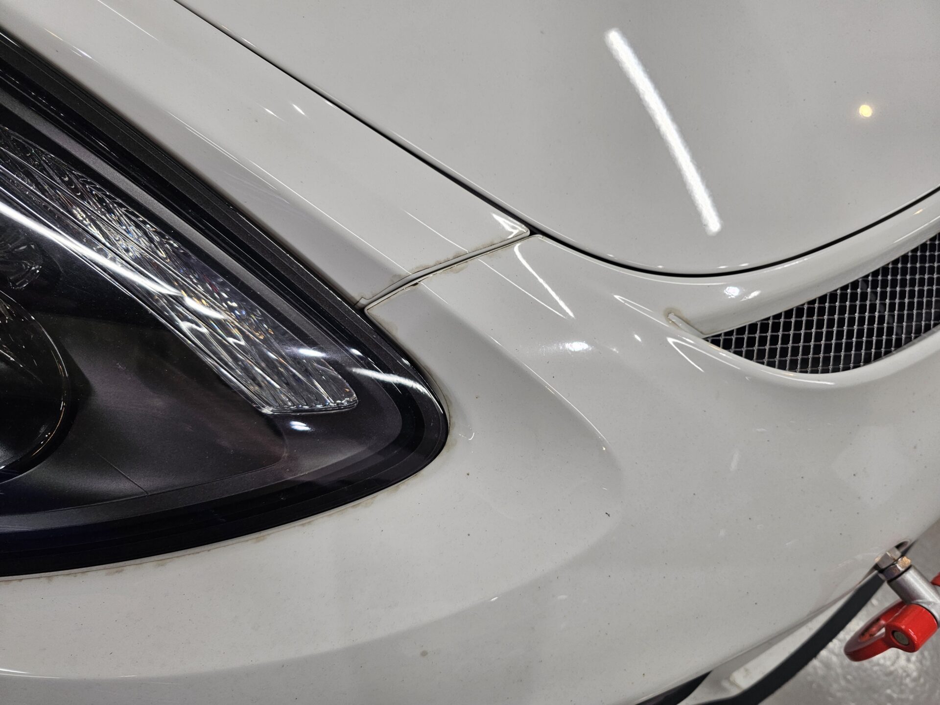 ポルシェ981ケイマンGT4 PPF汚れ