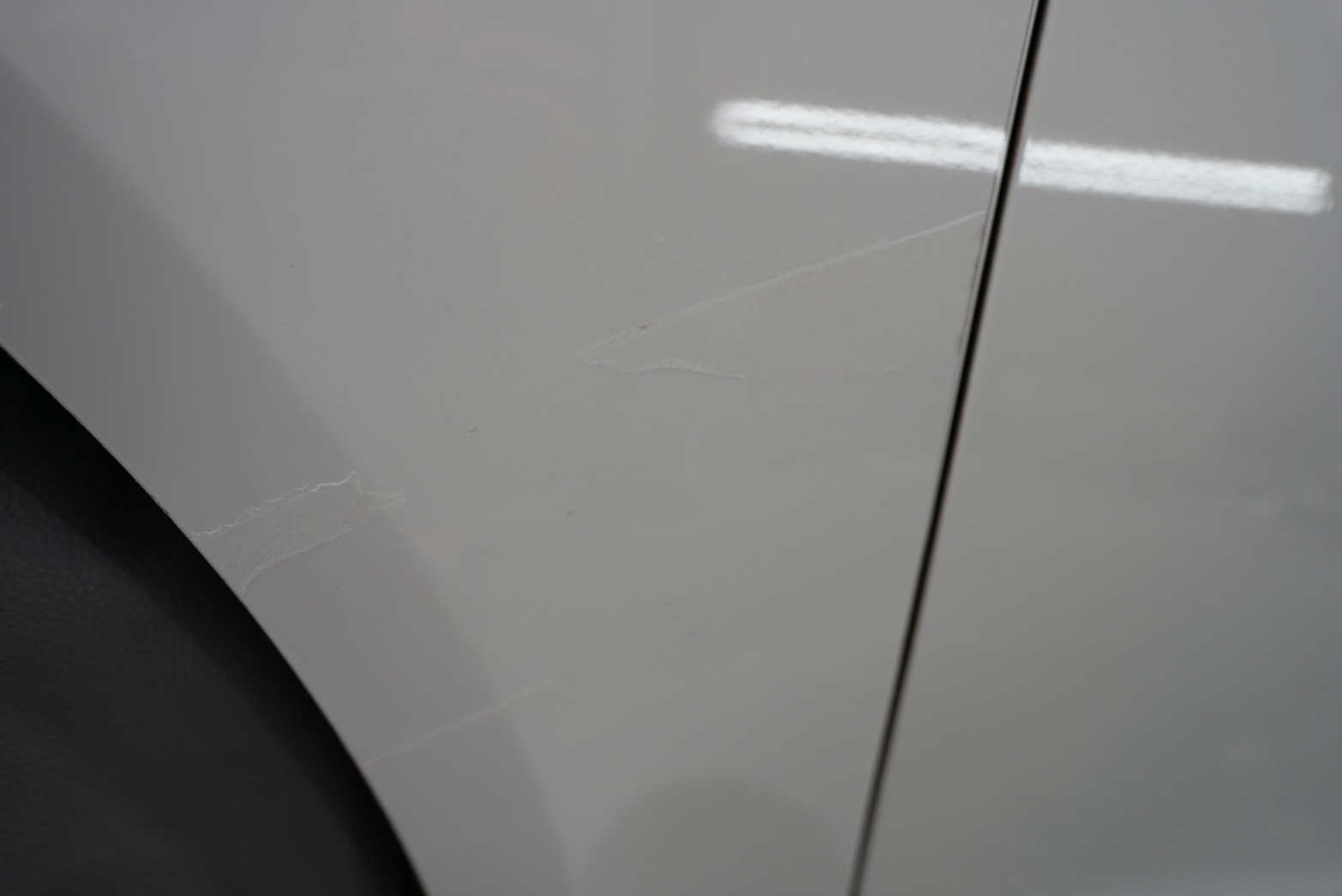 ポルシェ981ケイマンGT4 PPF糊残り