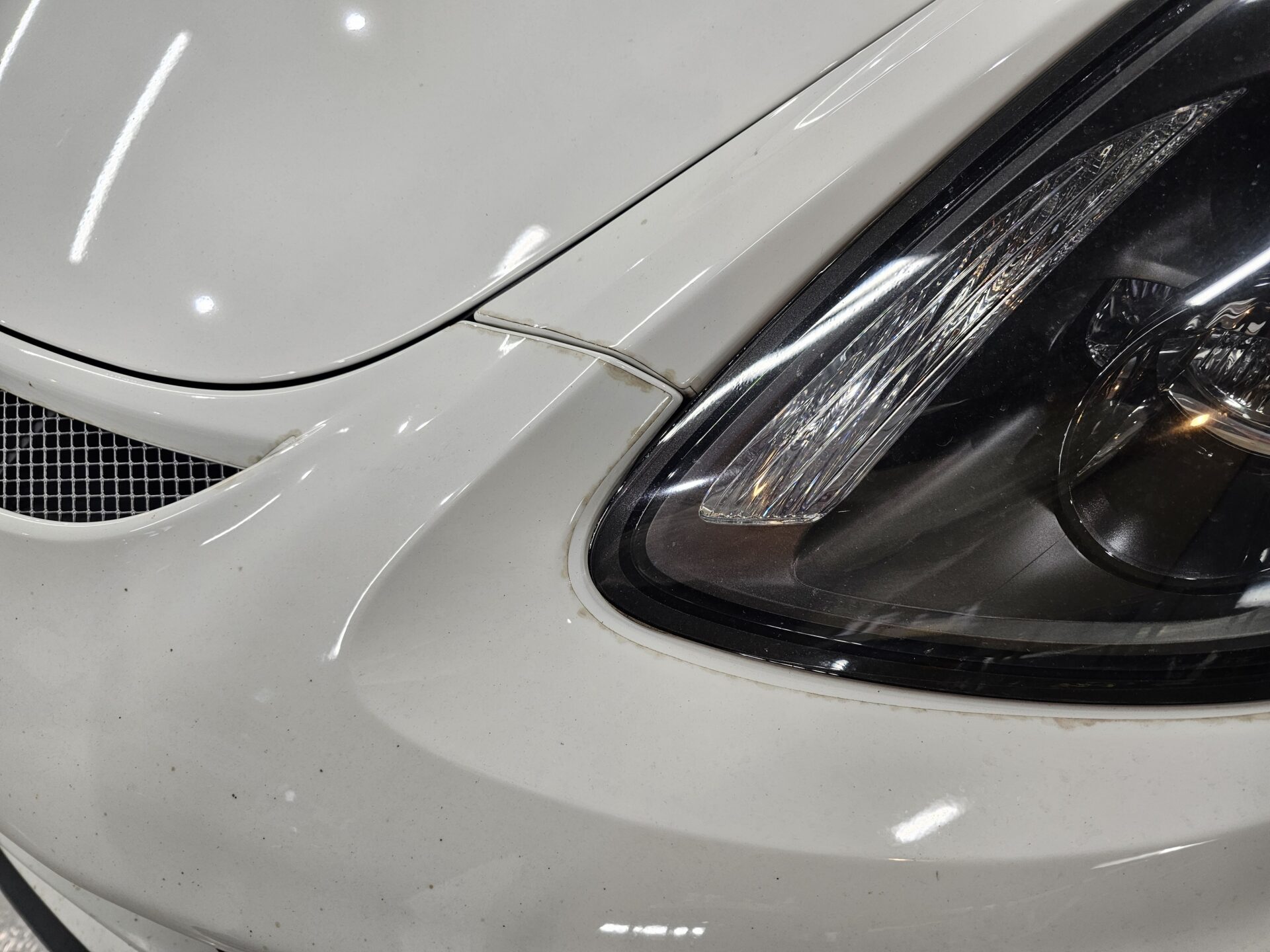 ポルシェ981ケイマンGT4 プロテクションフィルム劣化