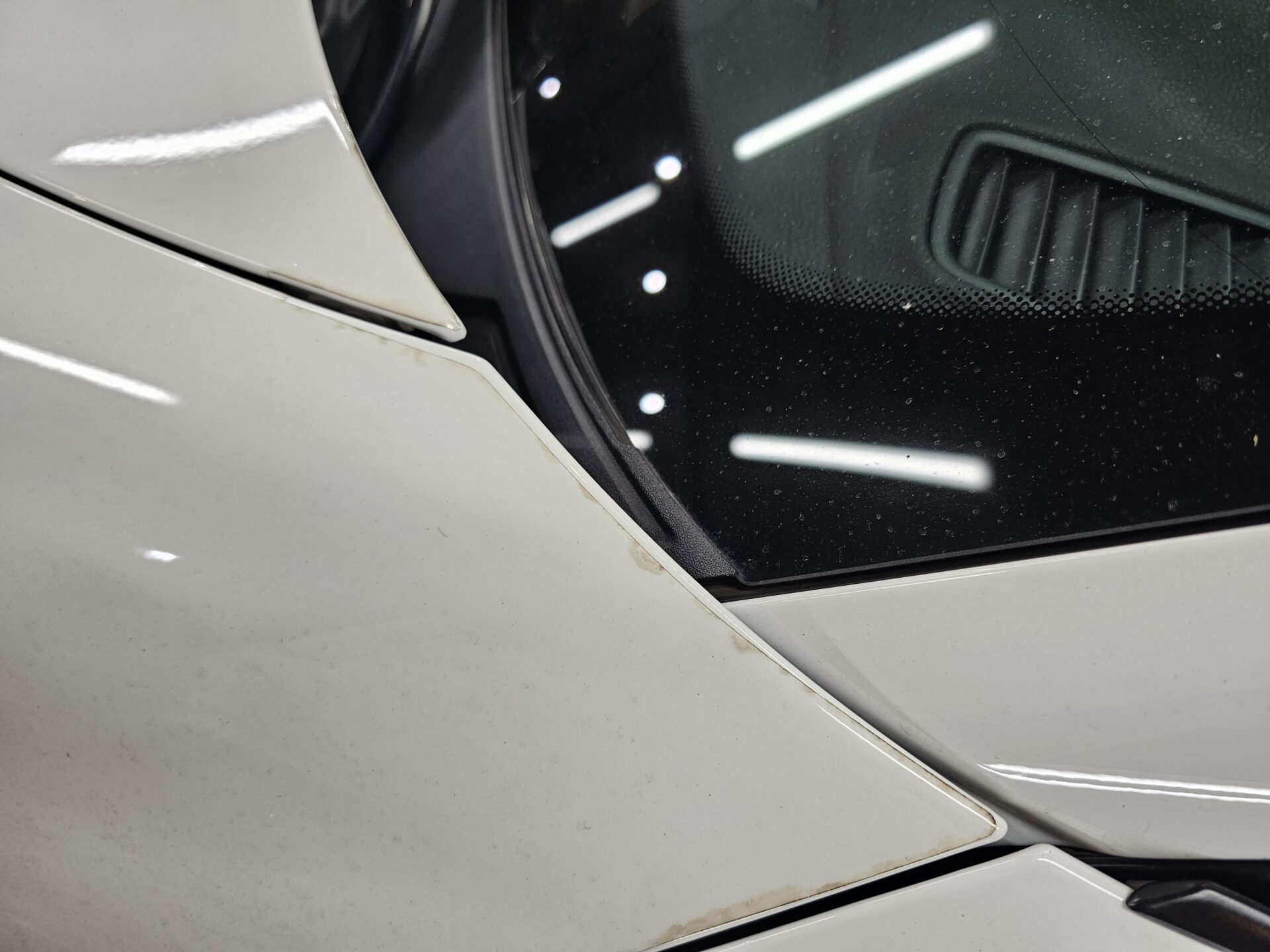 ポルシェ981ケイマンGT4 プロテクションフィルム汚れ