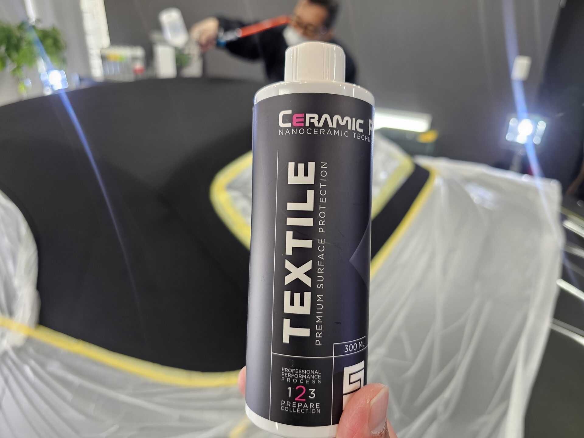 ポルシェ718ボクスターGTS4.0 アベンチュリングリーン セラミックプロテキスタイル